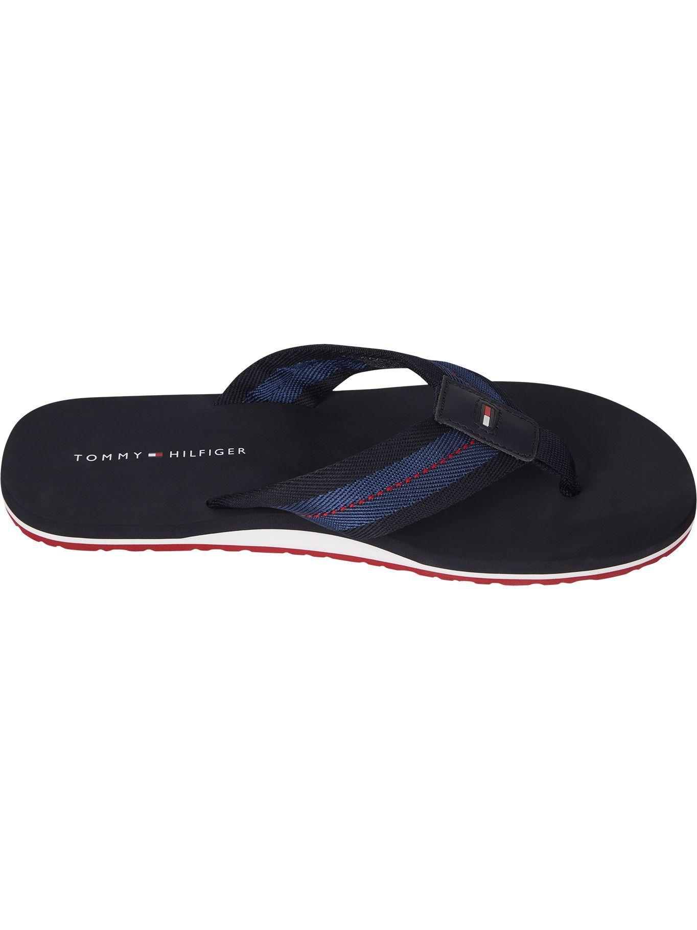 Sandalias Patch Logo Azul Tommy Hilfiger-2