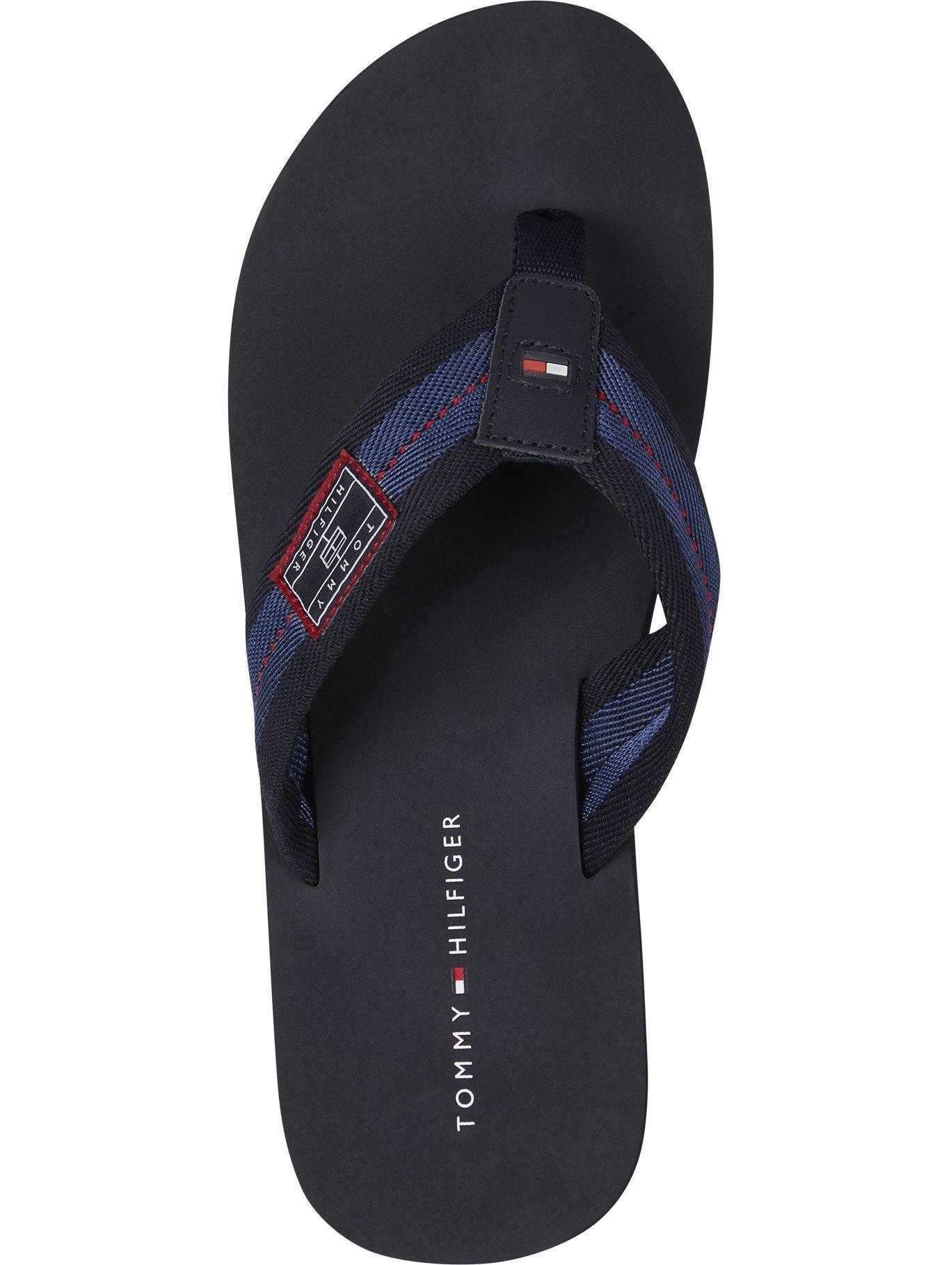 Sandalias Patch Logo Azul Tommy Hilfiger-1