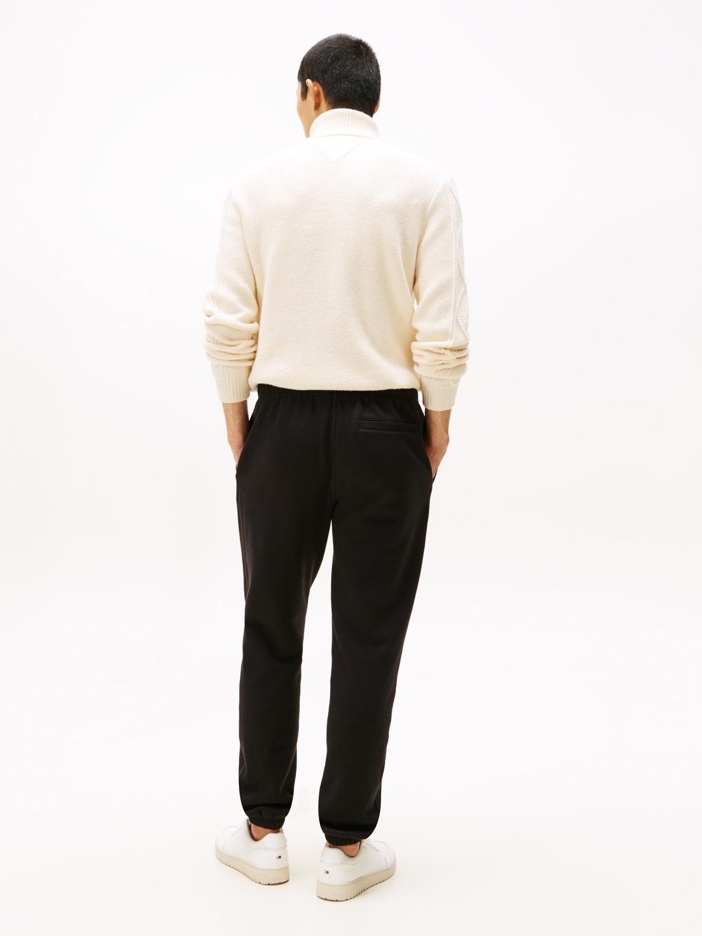 Joggers Essential De Algodón Negro Tommy Hilfiger-2