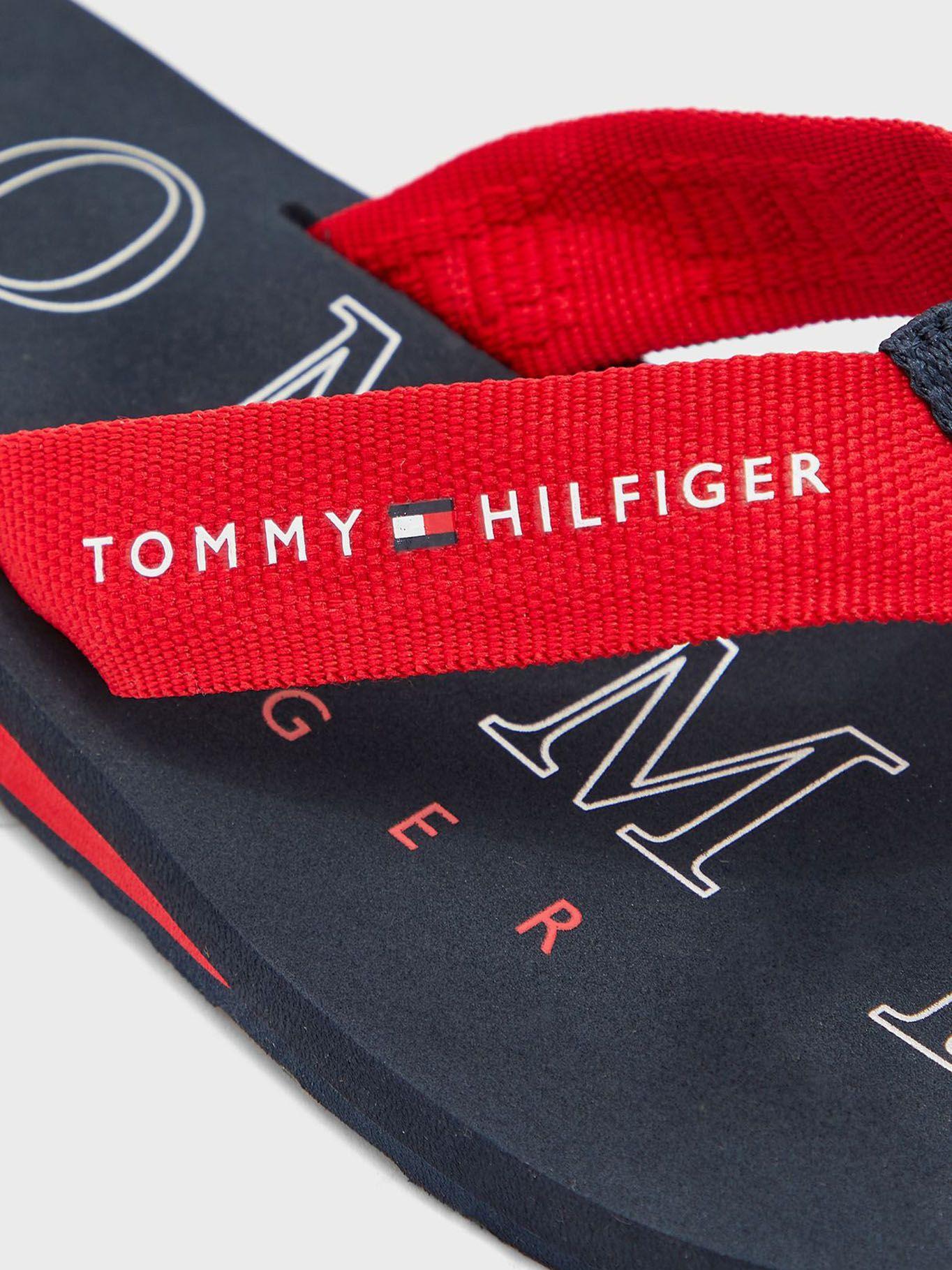 Sandalias Big Logo Azul Tommy Hilfiger-5
