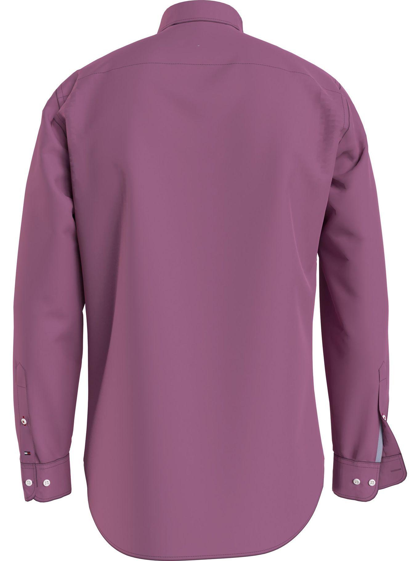 Camisa Classic Flex Poplin Lila Tommy Hilfiger-1