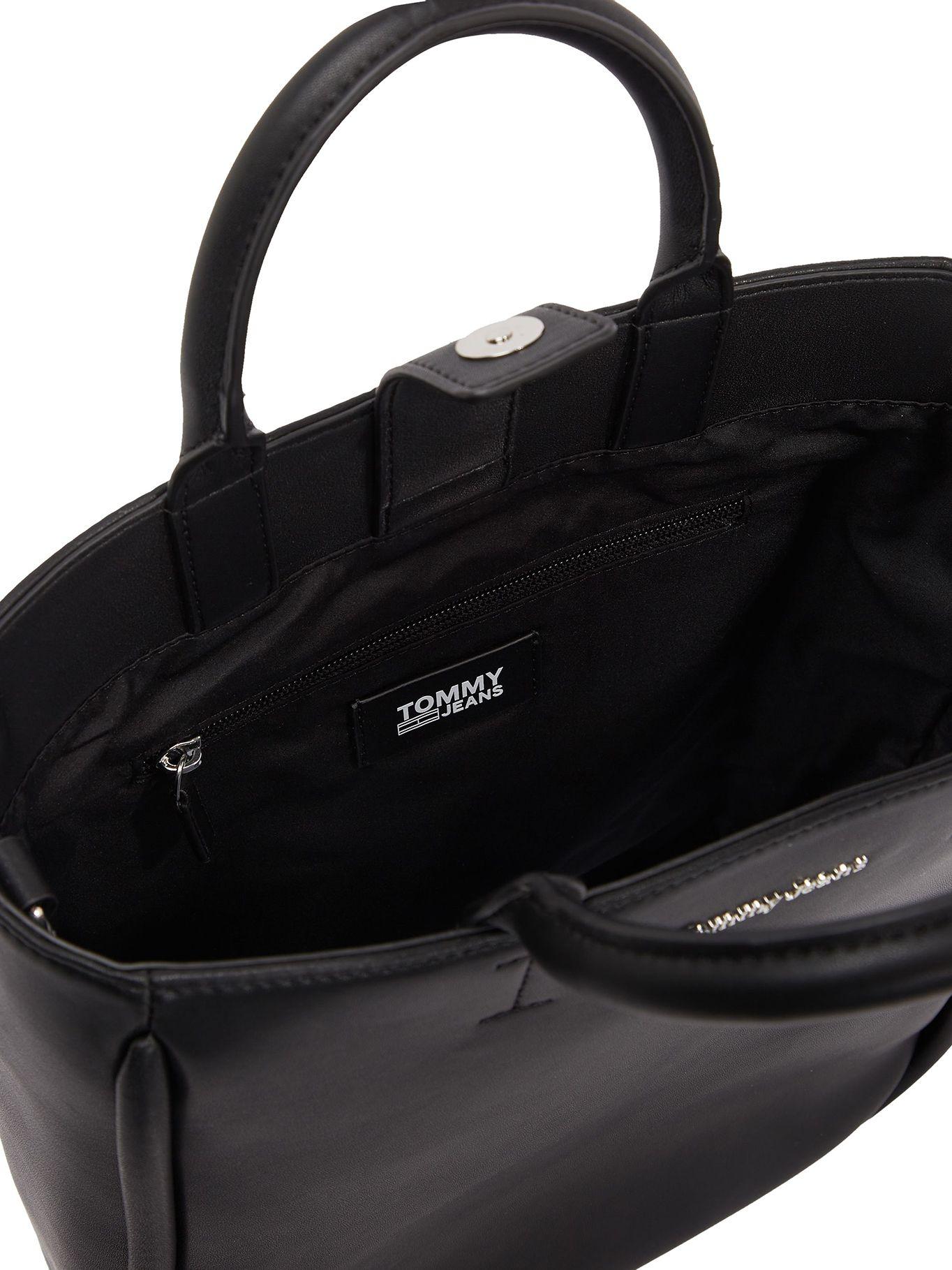 Bolso Tote Femme Con Logo Negro Tommy Hilfiger-3