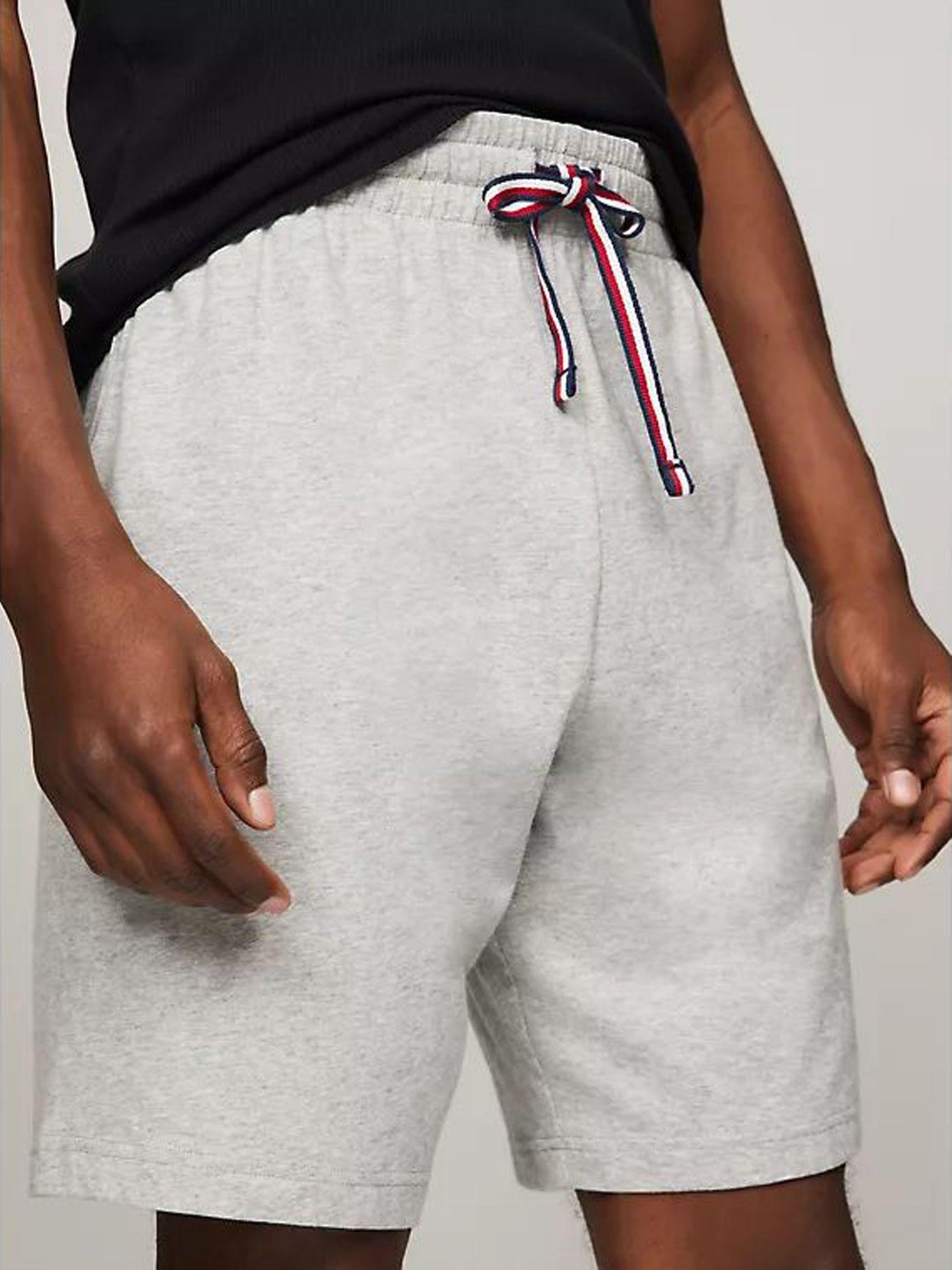 Short De Pijama Solid Con Logo Gris Tommy Hilfiger-3