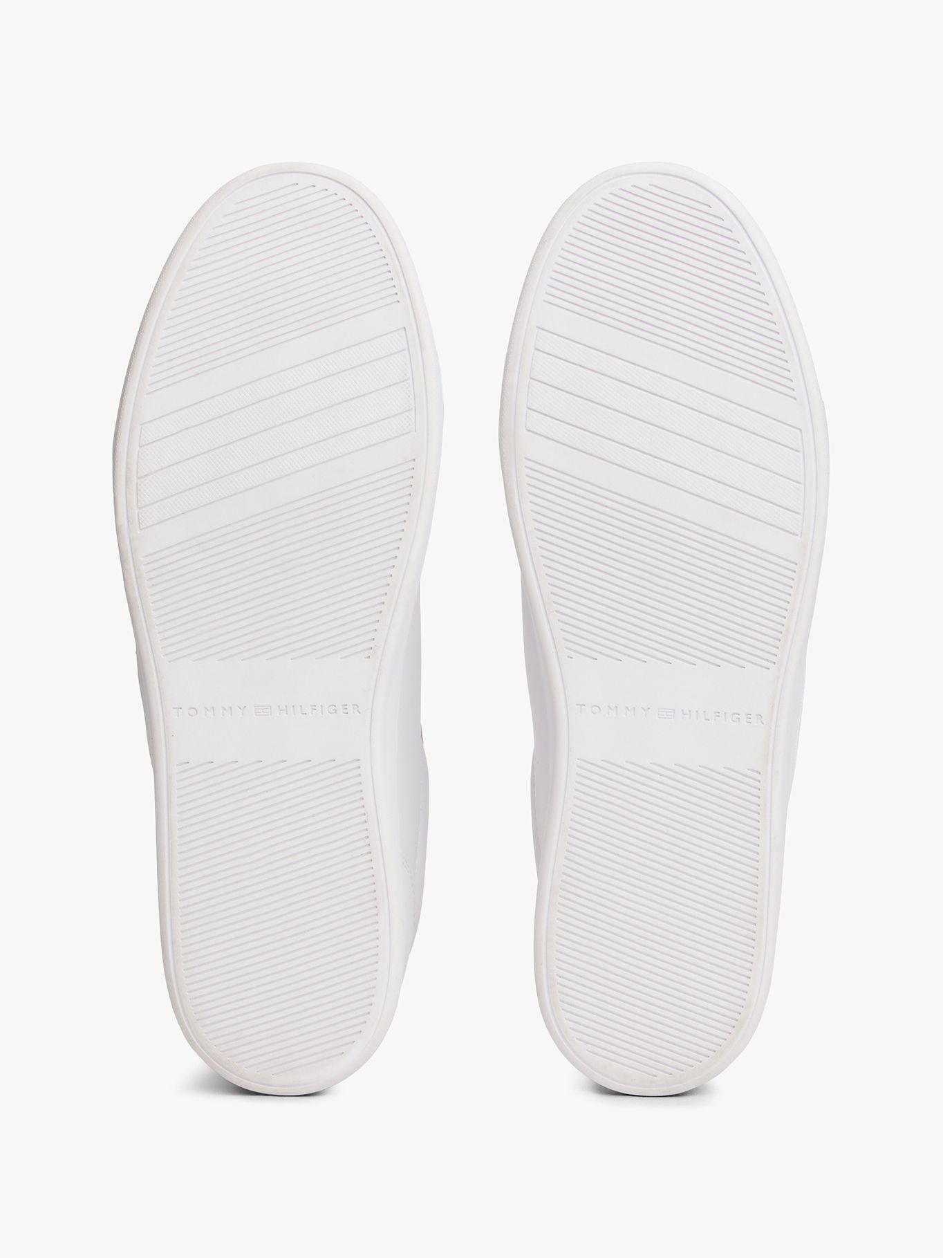 Zapatilla Cuero Webbing Cupsole Blanco Tommy Hilfiger-4