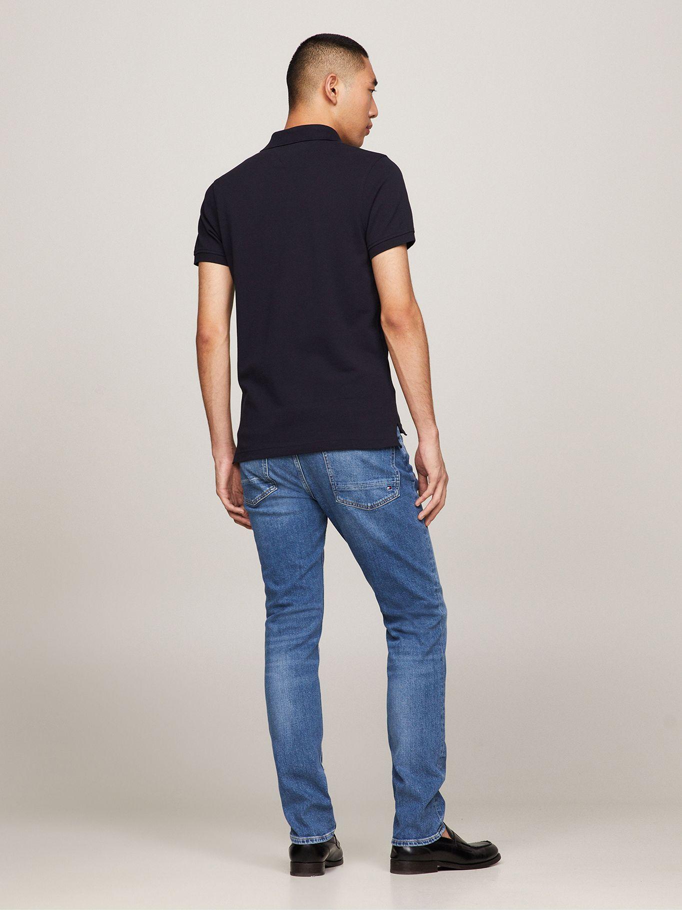 Polo Slim Fit Logo 1985 Azul Tommy Hilfiger-2