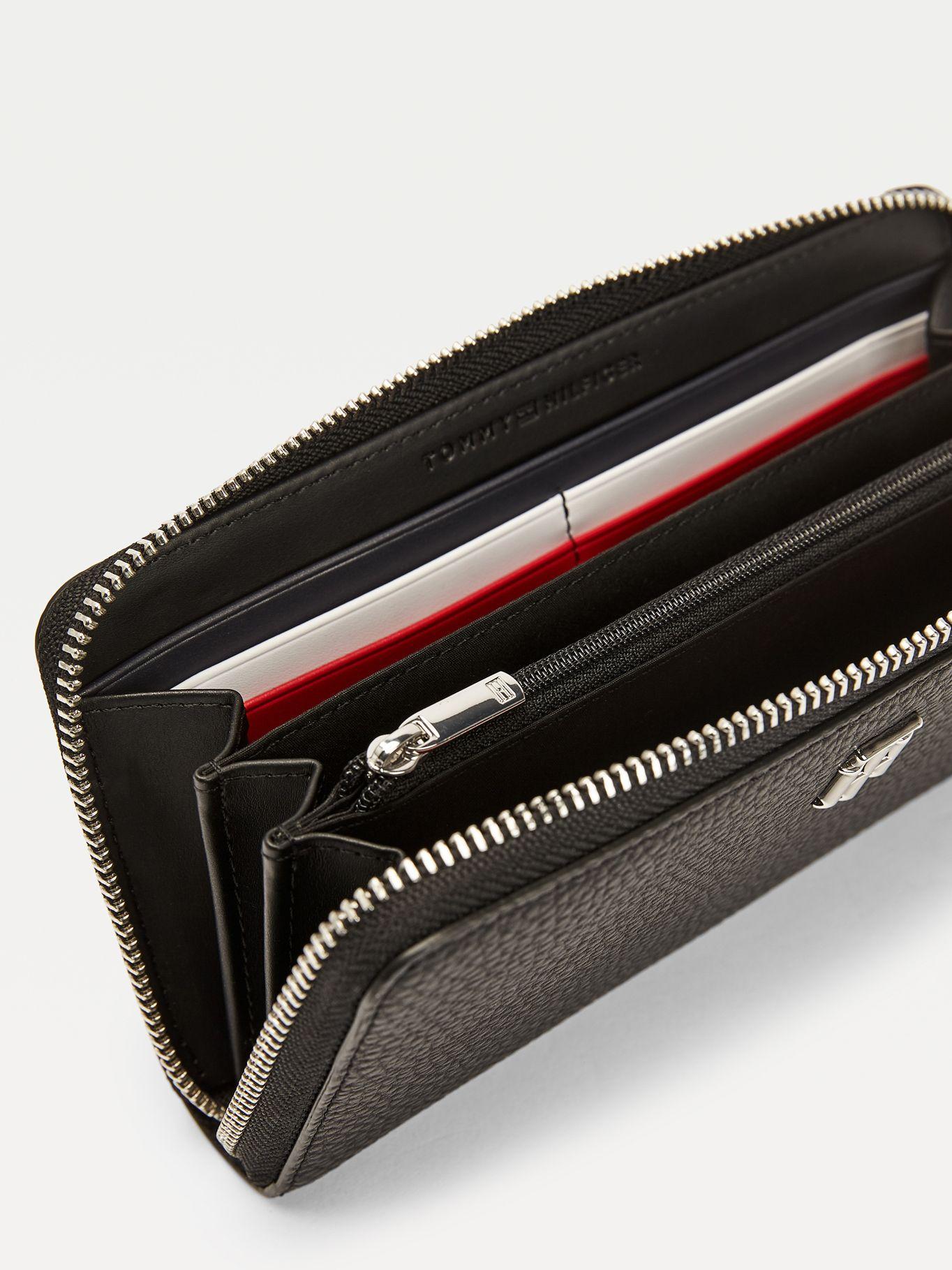 Billetera Large Essence Negro Tommy Hilfiger E2-2