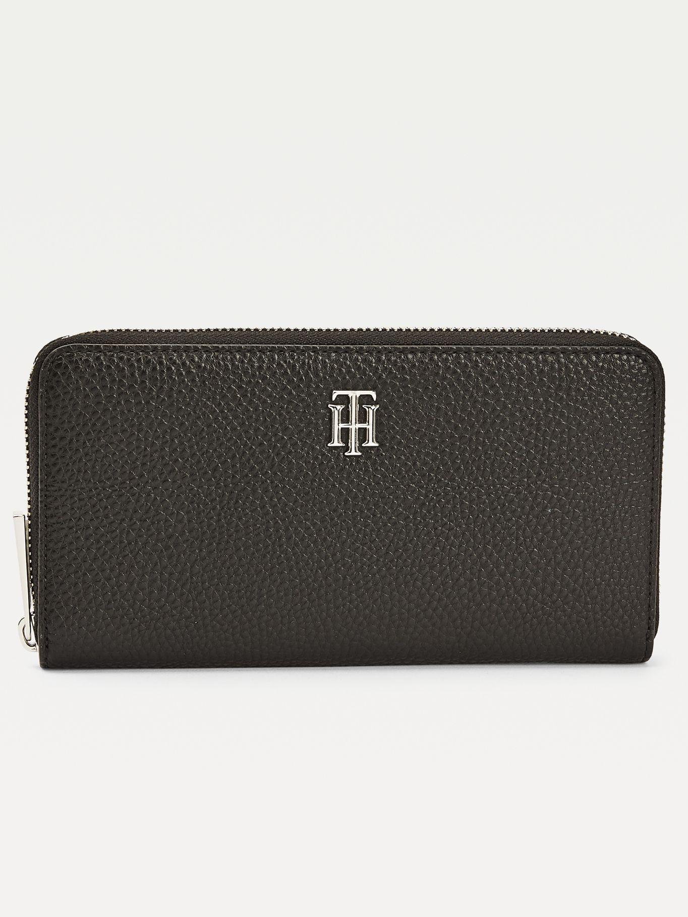 Billetera Large Essence Negro Tommy Hilfiger E2-0