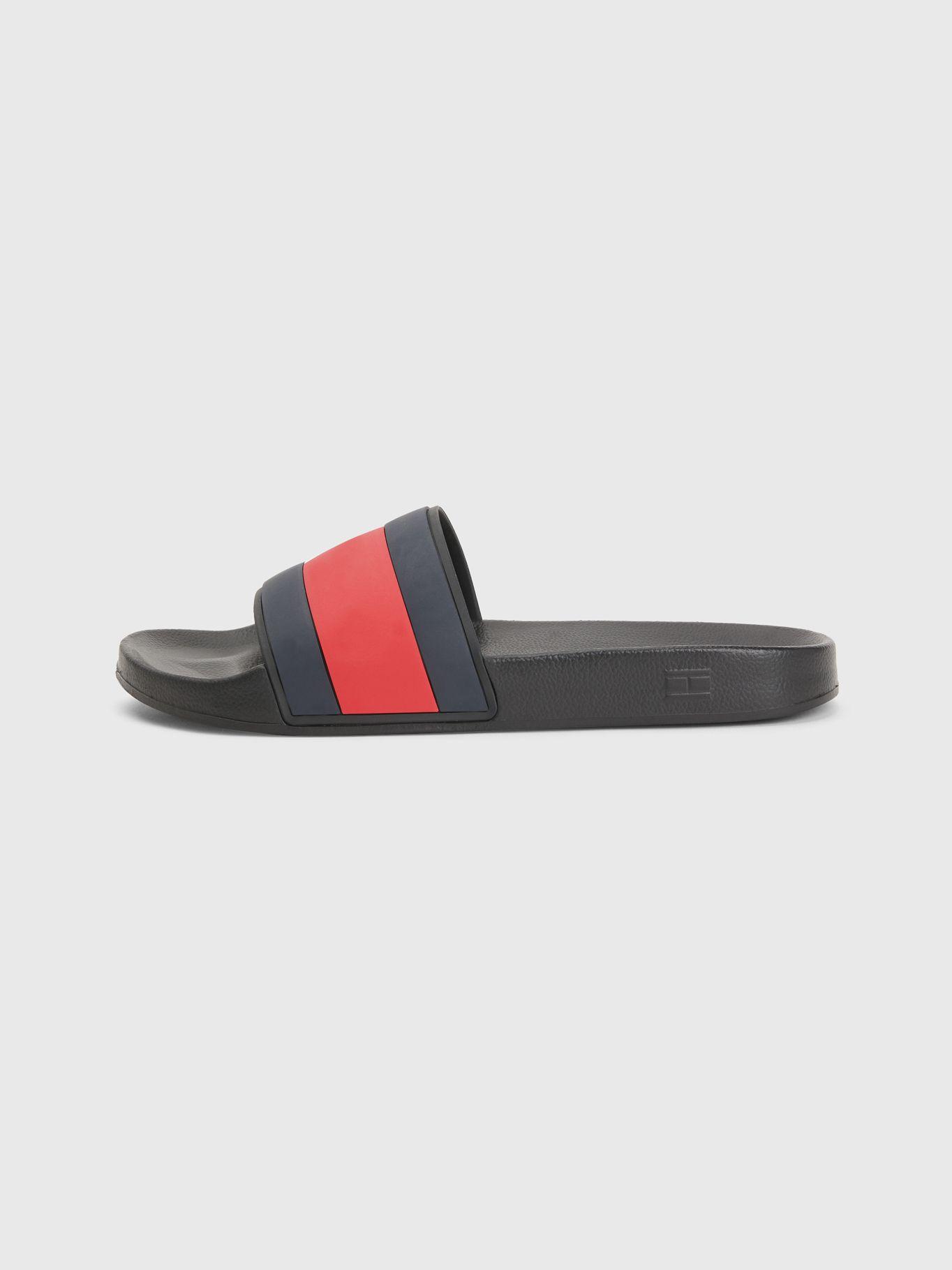 Sandalias Th Flag Logo Negro Tommy Hilfiger-3
