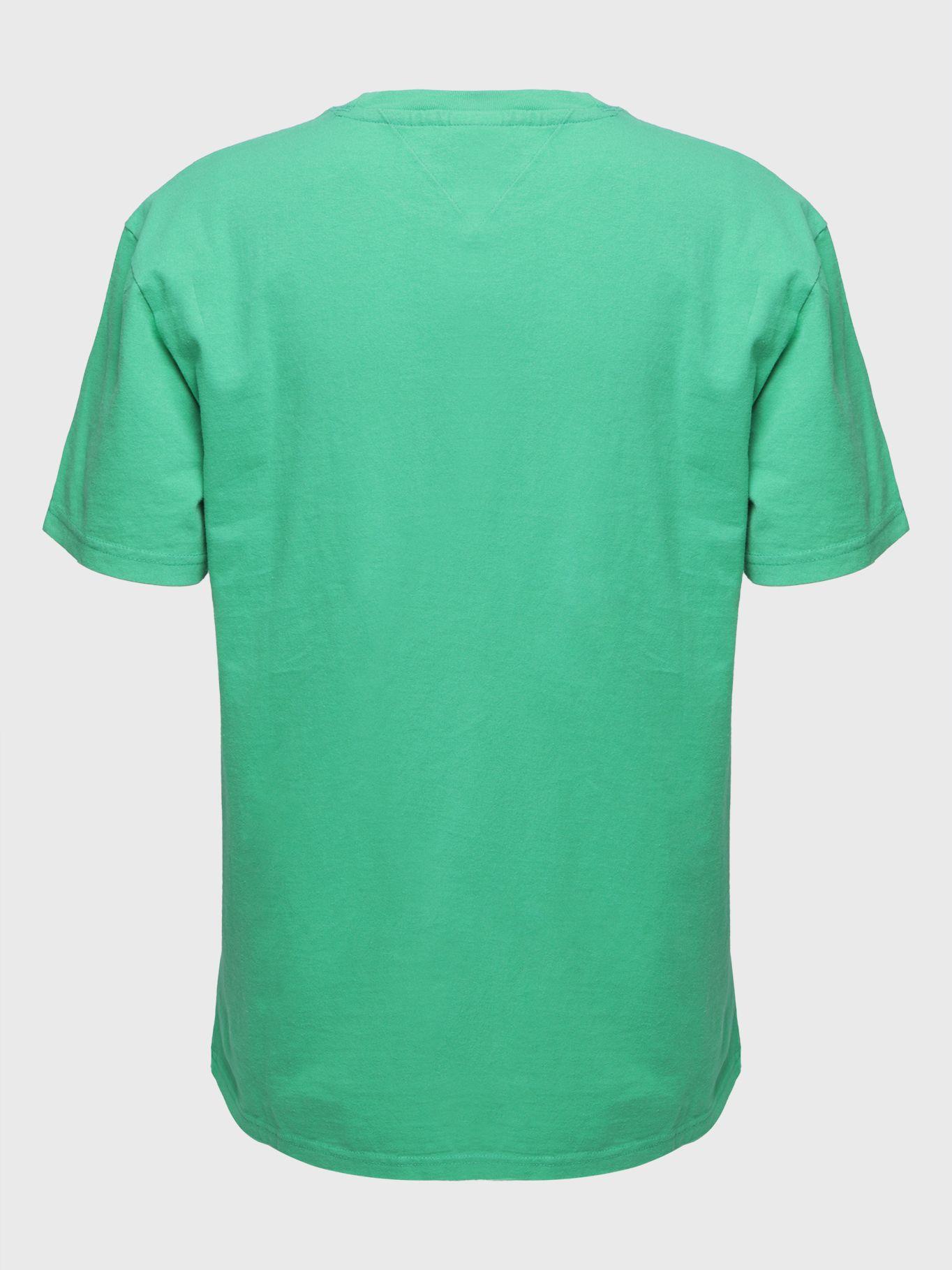 Polera Pop Logo Flag Verde Tommy Hilfiger-1