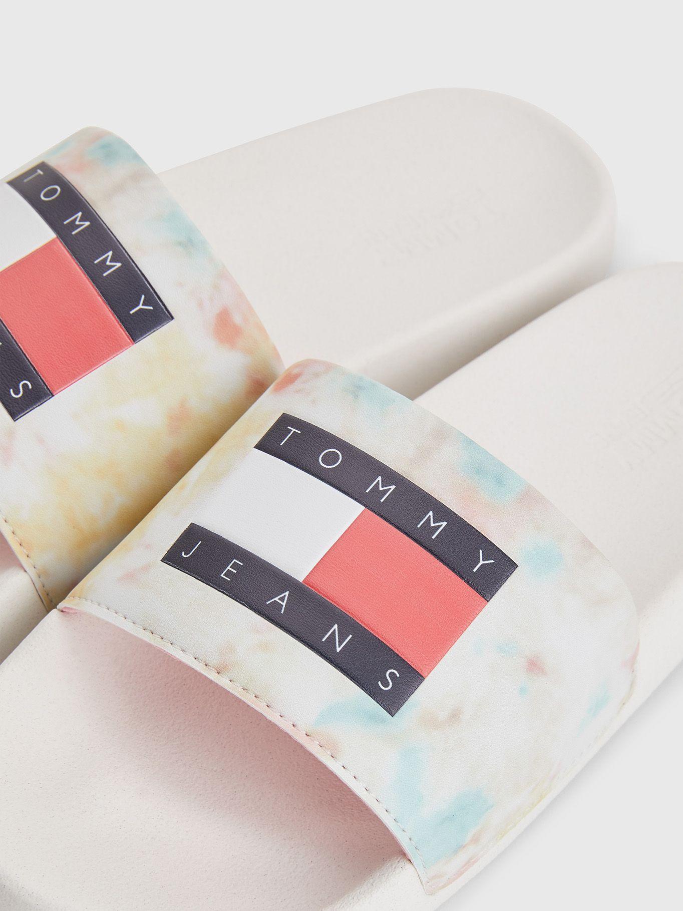 Sandalias Tie Dye Blanco Tommy Hilfiger-2