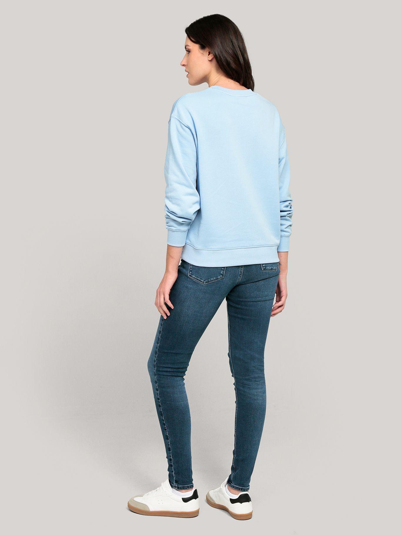 Polerón Modern C10 Logo Celeste Tommy Hilfiger-2