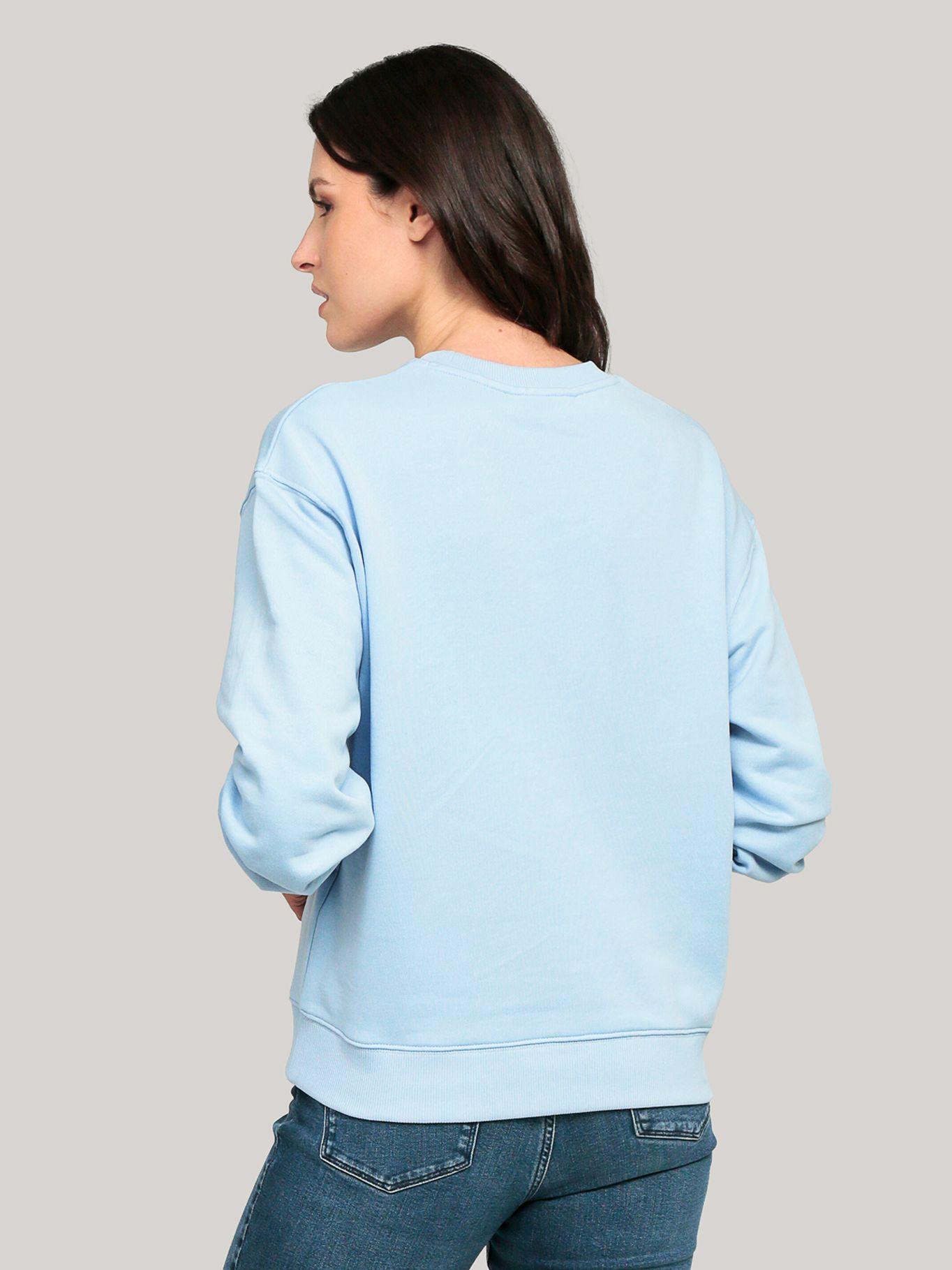 Polerón Modern C10 Logo Celeste Tommy Hilfiger-3