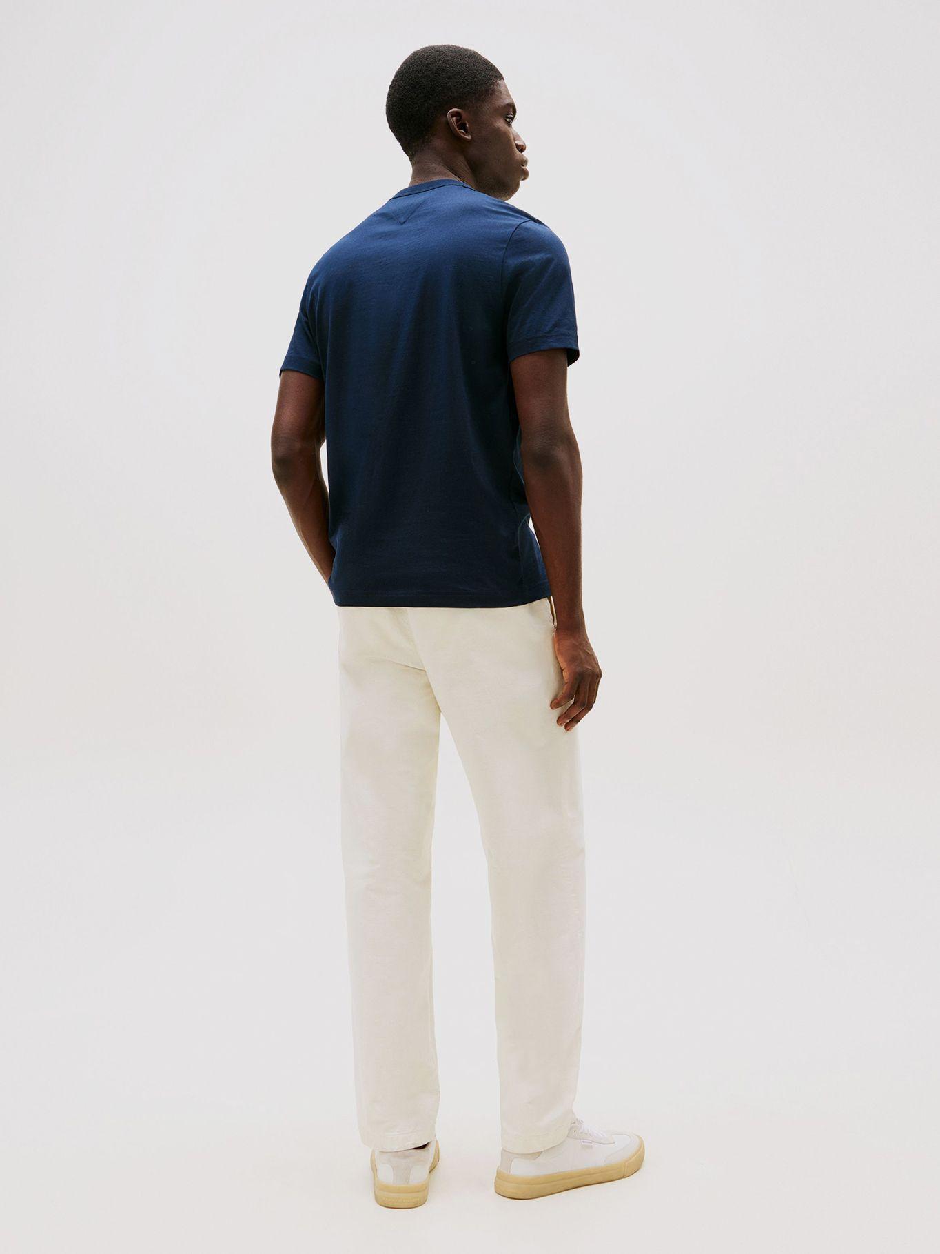 Polera Arch Pocket Con Logo Azul Tommy Hilfiger-2
