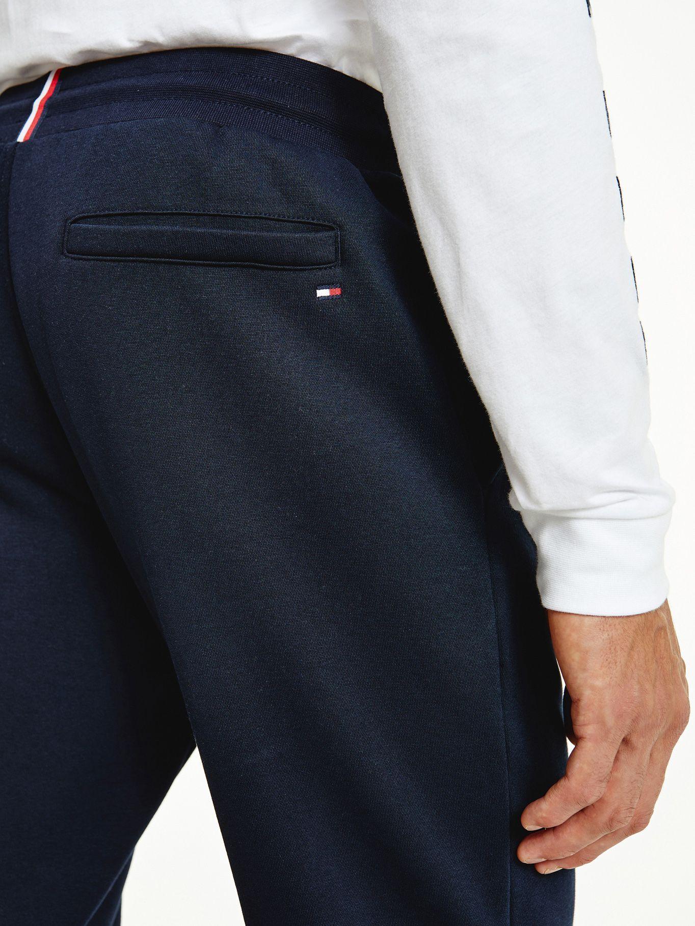 Jogger Signature Logo Azul Tommy Hilfiger A2-2