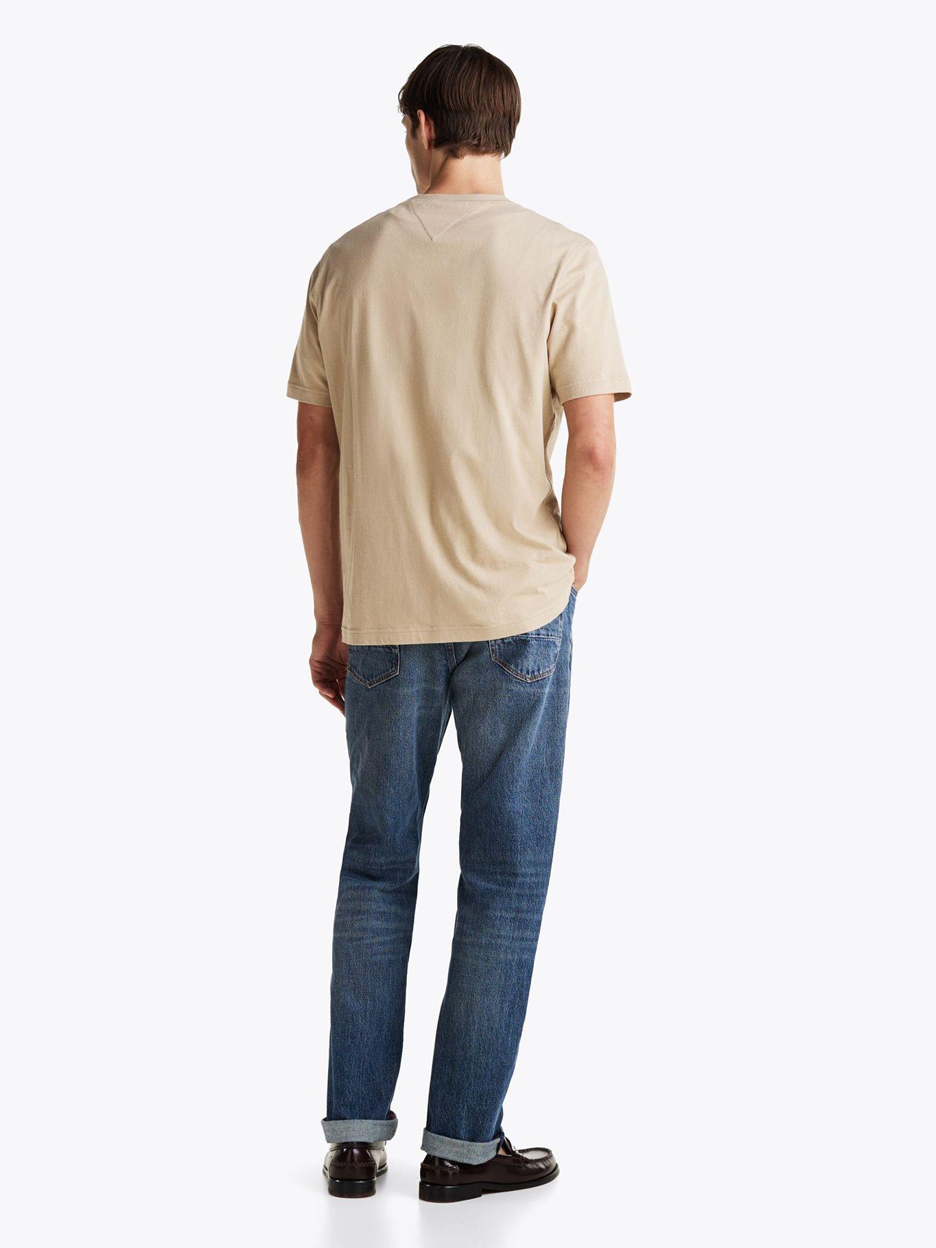 Polera Big Logo Regular Fit Beige Tommy Hilfiger-2