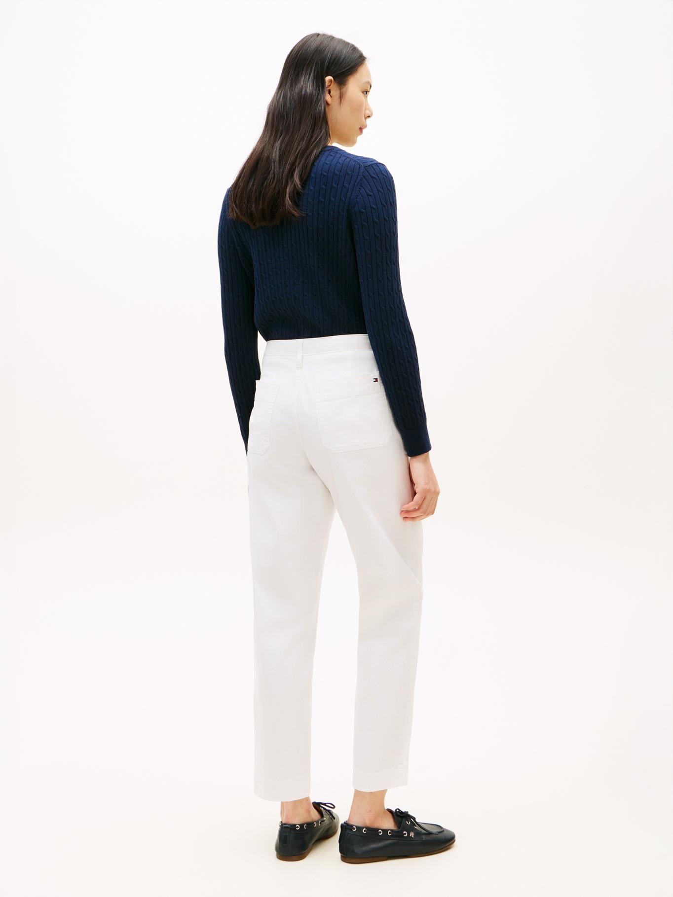 Pantalón Twill Con Bolsillos-2