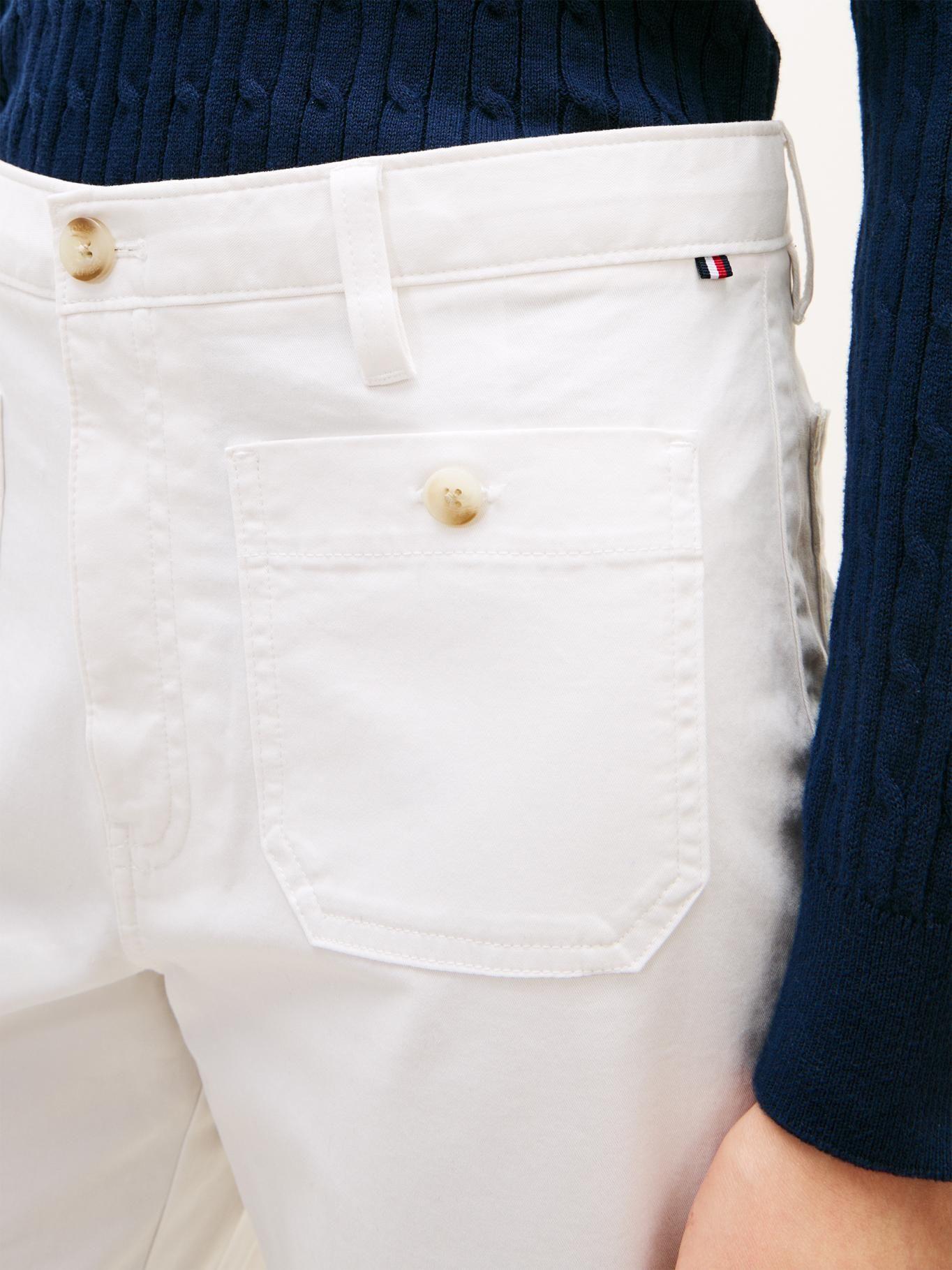 Pantalón Twill Con Bolsillos-3