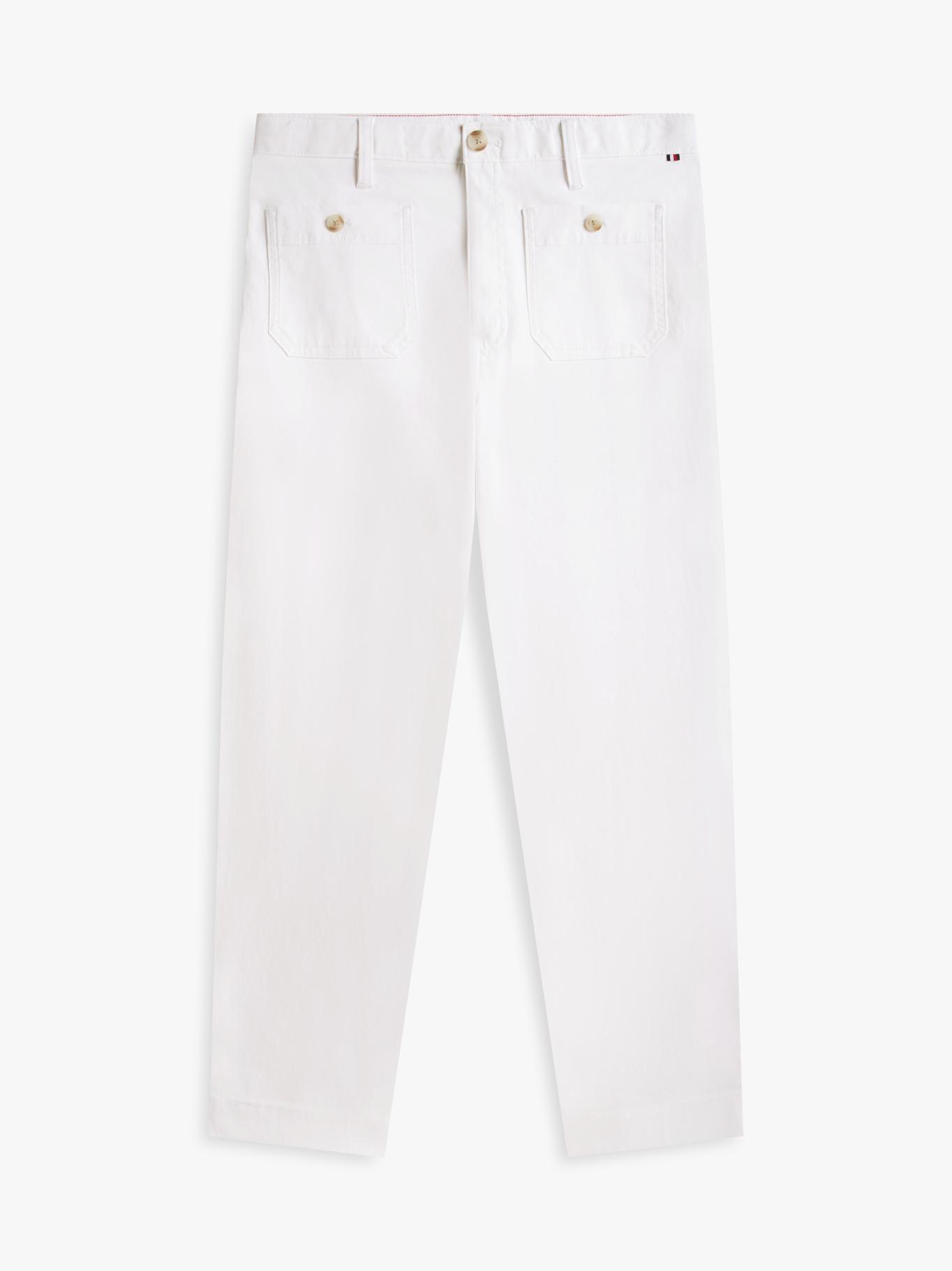 Pantalón Twill Con Bolsillos-4
