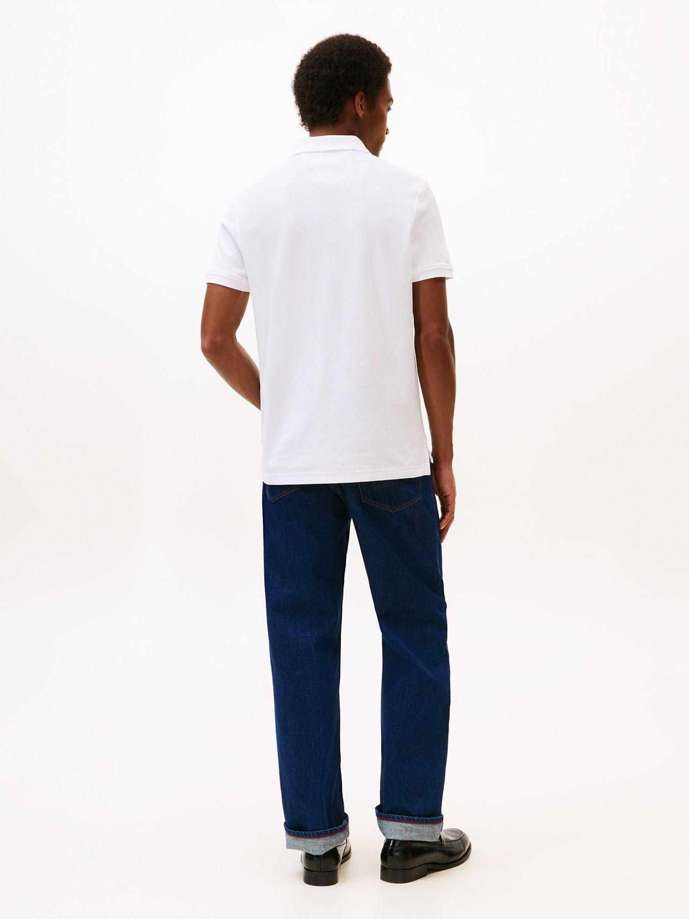 Polo Con Logo Gráfico Regular Fit Blanco Tommy Hilfiger-2