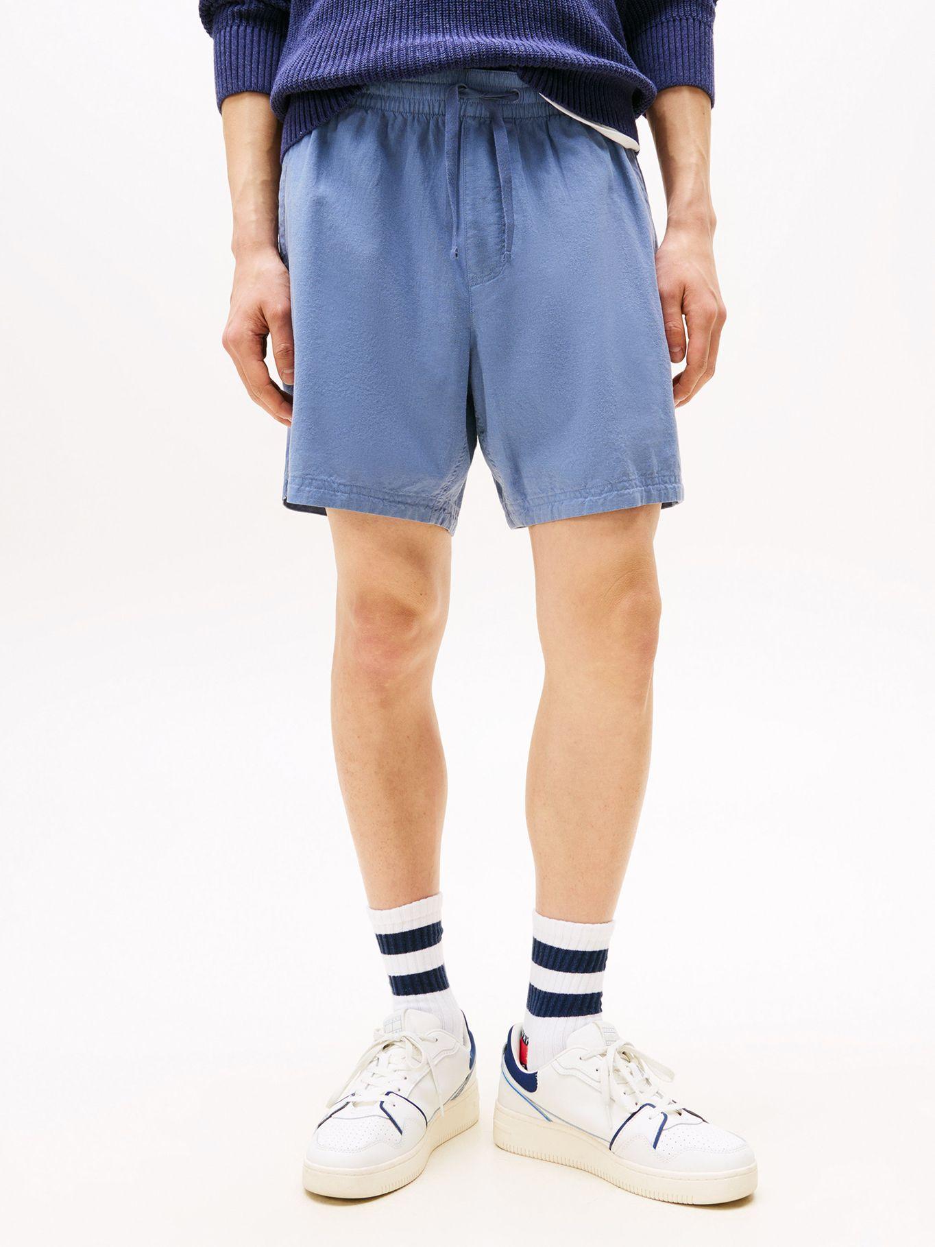 Short Beach De Lino Celeste Tommy Jeans-1