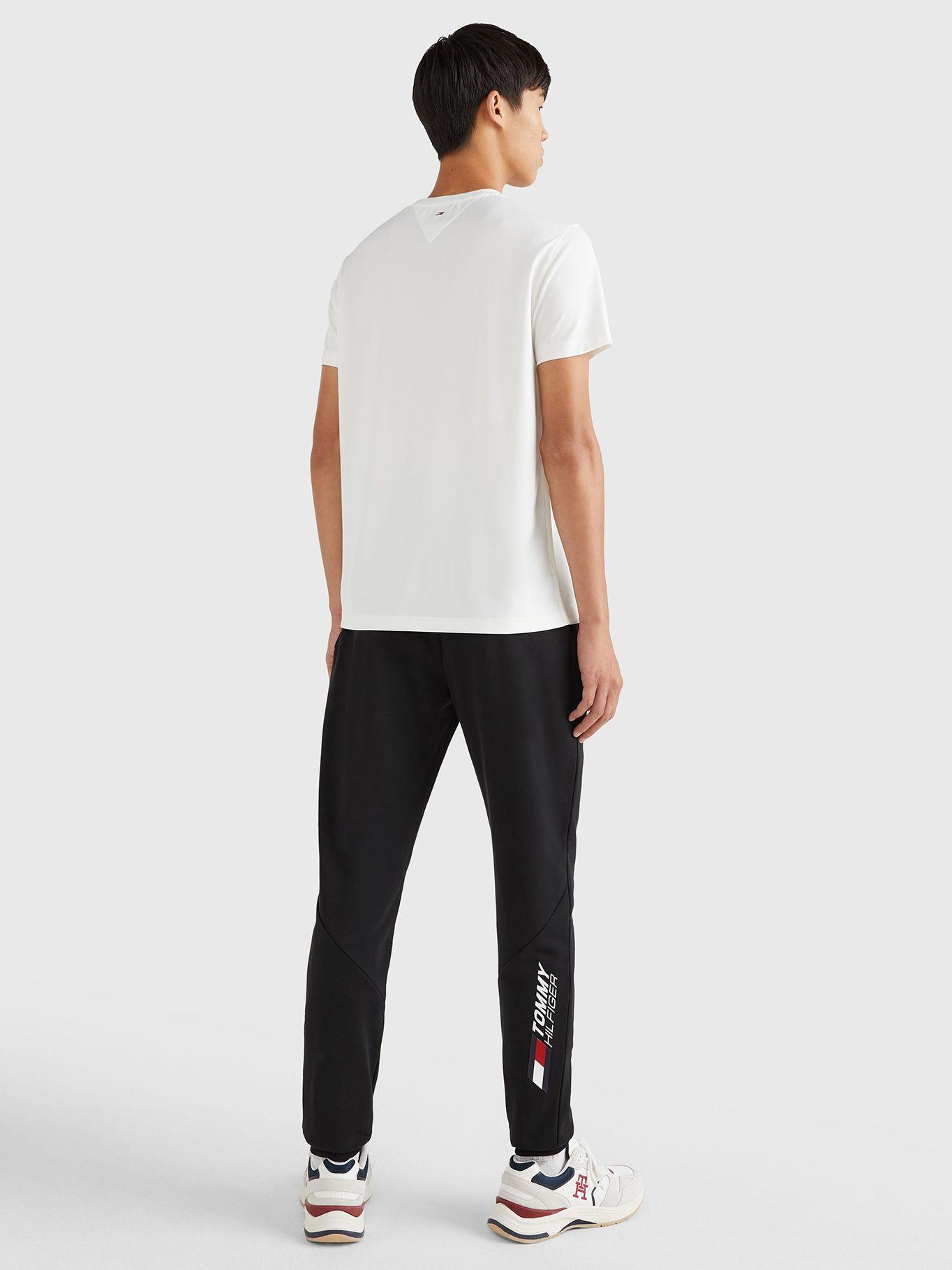 Polera Sport Con Logo Slim Fit Blanco Tommy Hilfiger-2