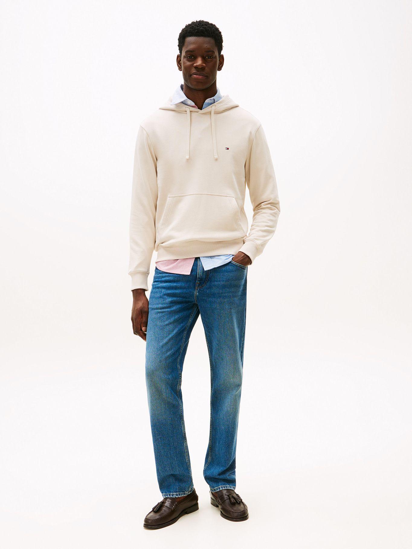 Polerón Hoodie  Logo Bordado Beige ACG Tommy Hilfiger-1