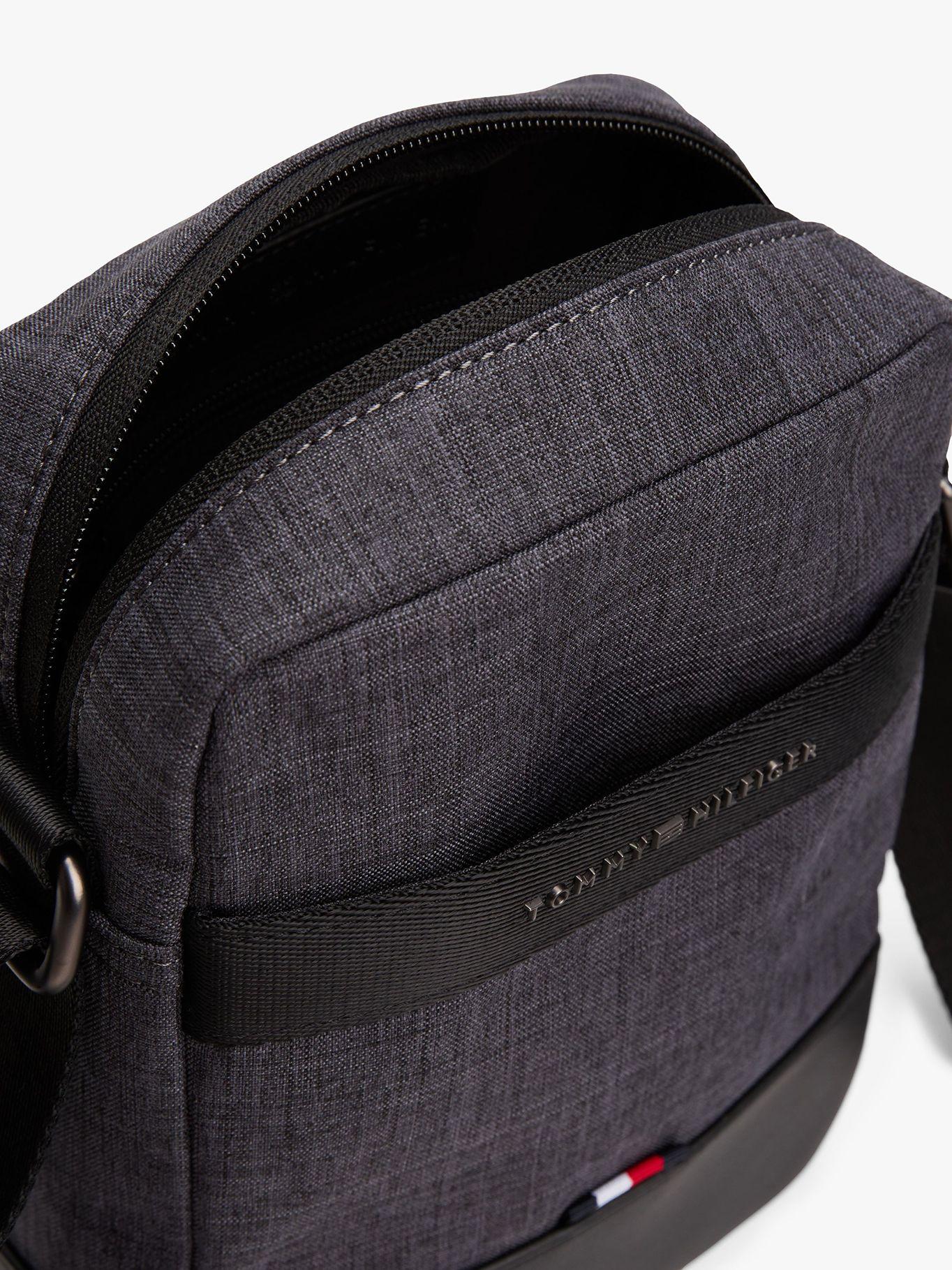 Bolso Mini Reporter Con Logo Negro Tommy Hilfiger-3