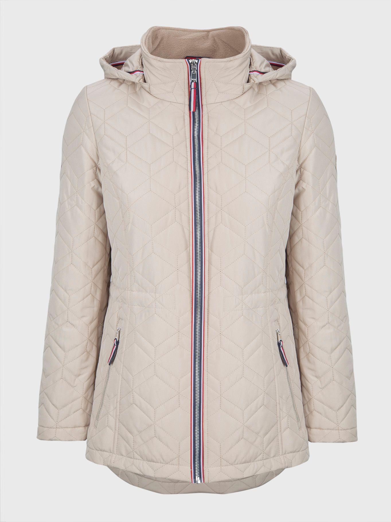 Chaqueta Quilted Gorro Negro Tommy Hilfiger MY2-0