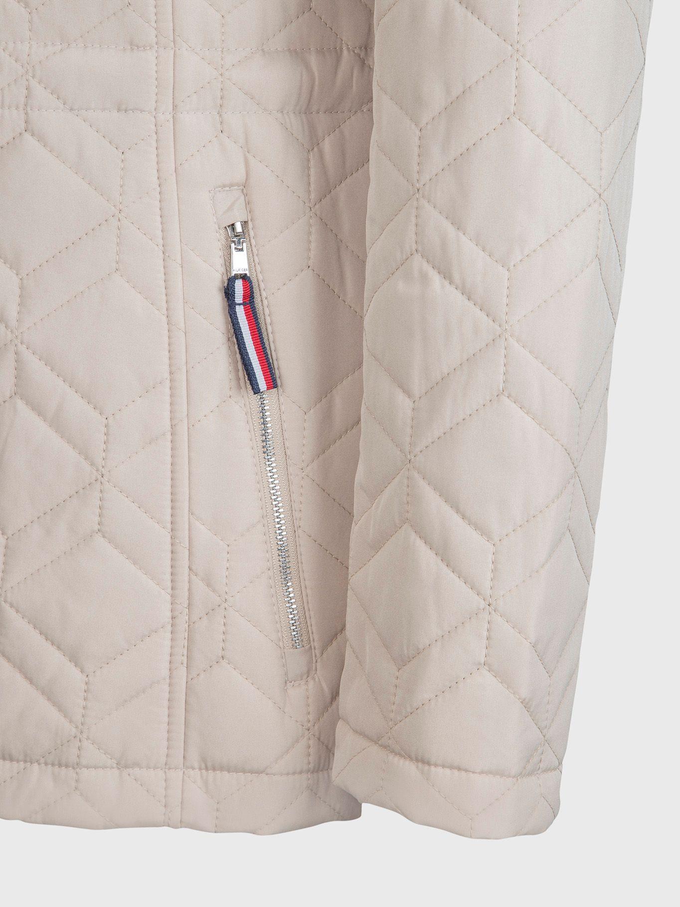 Chaqueta Quilted Gorro Negro Tommy Hilfiger MY2-3