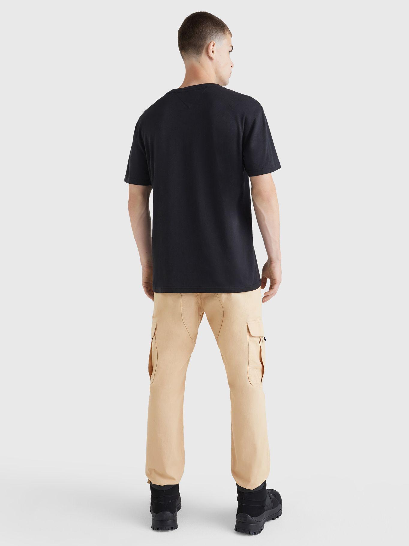 Polera Classic Linear Logo Negro Tommy Jeans-2
