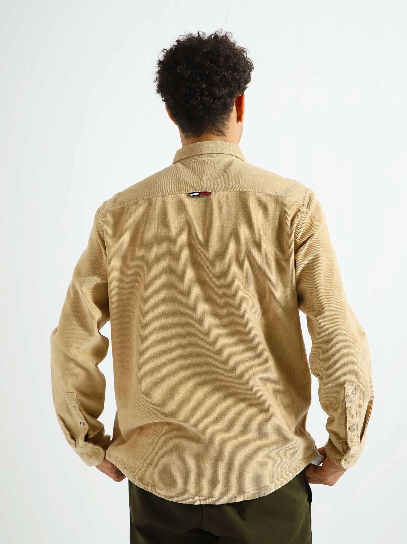 Camisa Con Corte Relaxed Café Tommy Hilfiger-2