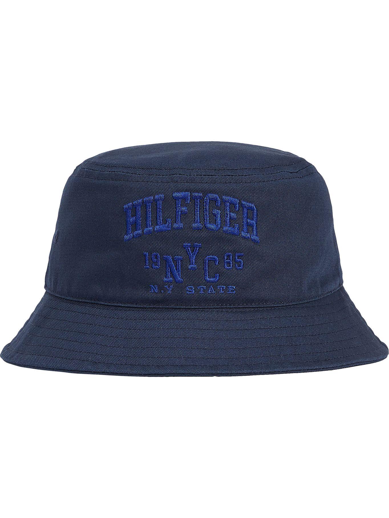 Gorro Bucket Mini Me Logo Azul Tommy Hilfiger A2-0