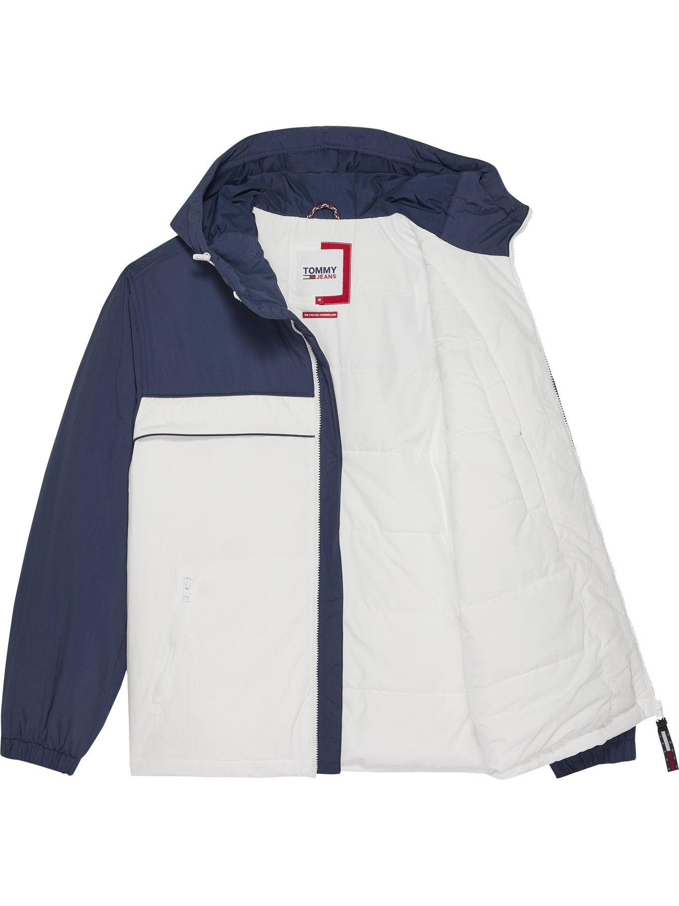 Chaqueta Chicago Color Block Azul Tommy Jeans-3