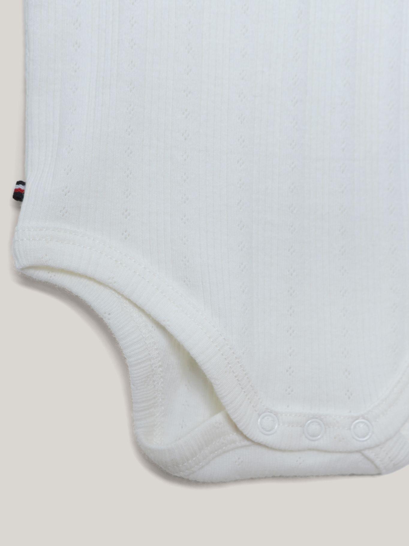 Set De 3 Body De Estilo Varsity Blanco Tommy Hilfiger-4