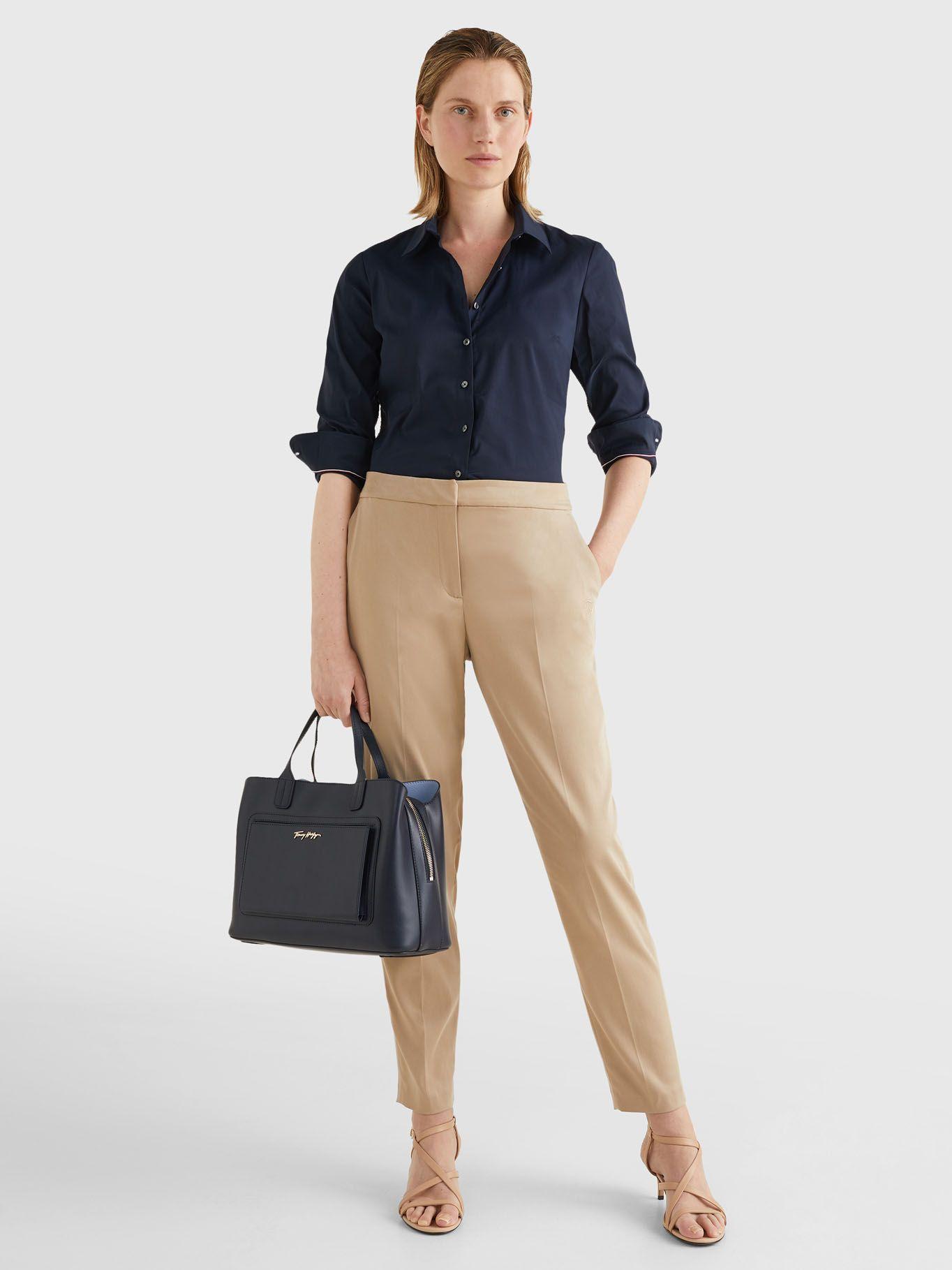 Camisa Heritage Slim Fit Azul Tommy Hilfiger-0