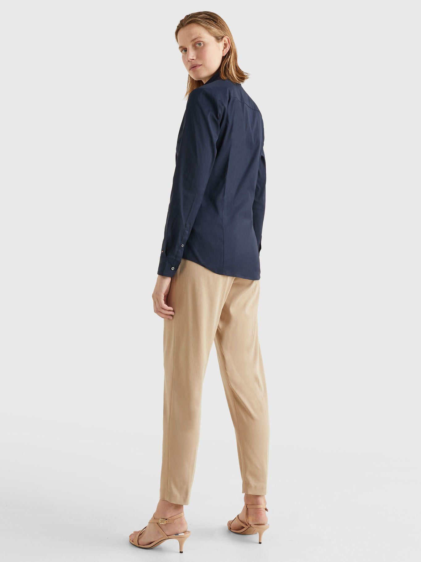 Camisa Heritage Slim Fit Azul Tommy Hilfiger-1