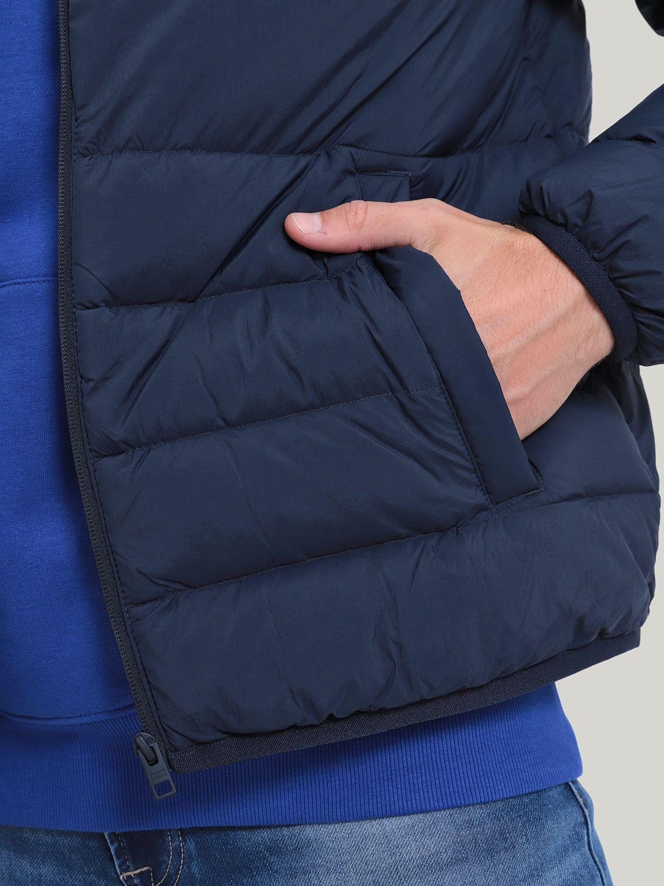 Parka Acolchada Packable Con Logo Azul Tommy Hilfiger-4