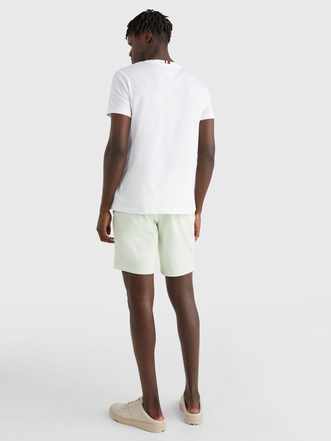 Polera Centre Graphic Logo Blanco Tommy Hilfiger-1