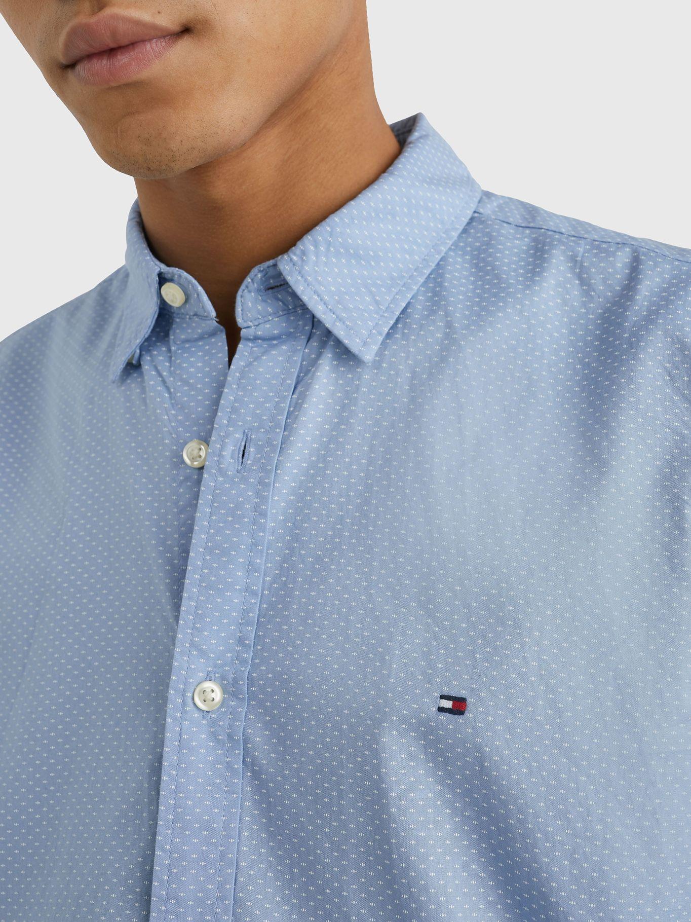 Camisa Natural Soft Print Celeste Tommy Hilfiger-3