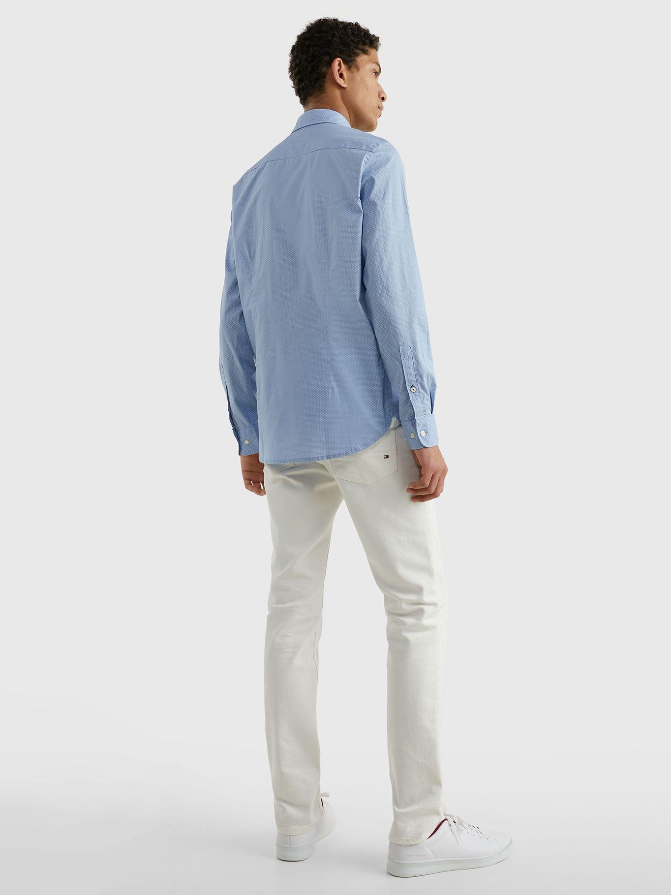 Camisa Natural Soft Print Celeste Tommy Hilfiger-2