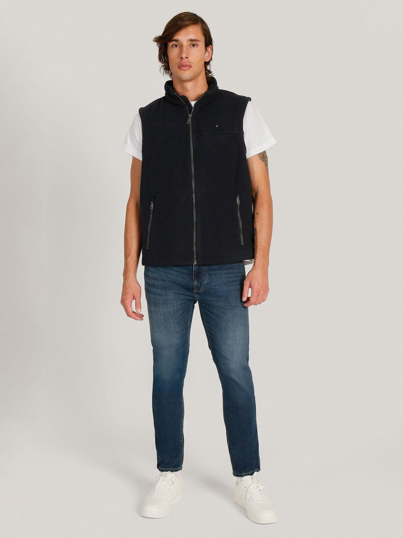 Chaqueta Vest Solid Con Logo Azul Tommy Hilfiger-1