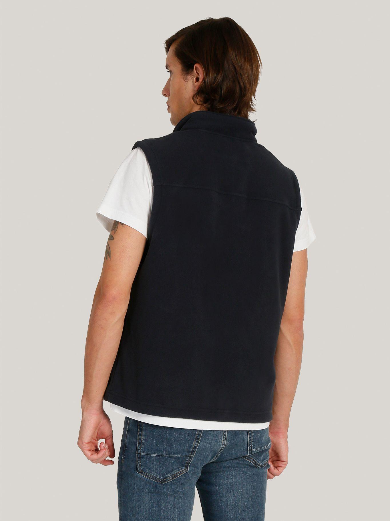 Chaqueta Vest Solid Con Logo Azul Tommy Hilfiger-3