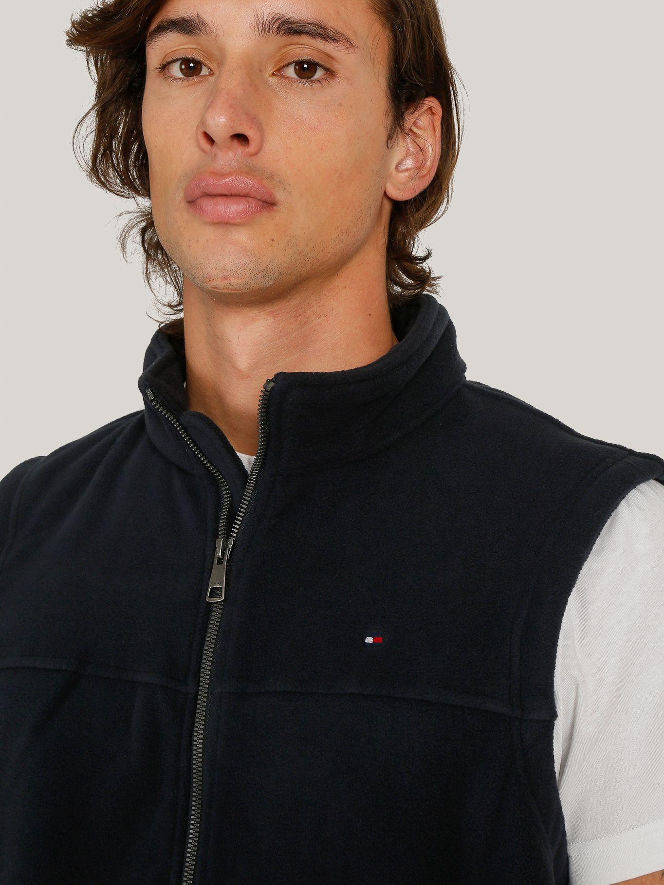 Chaqueta Vest Solid Con Logo Azul Tommy Hilfiger-4