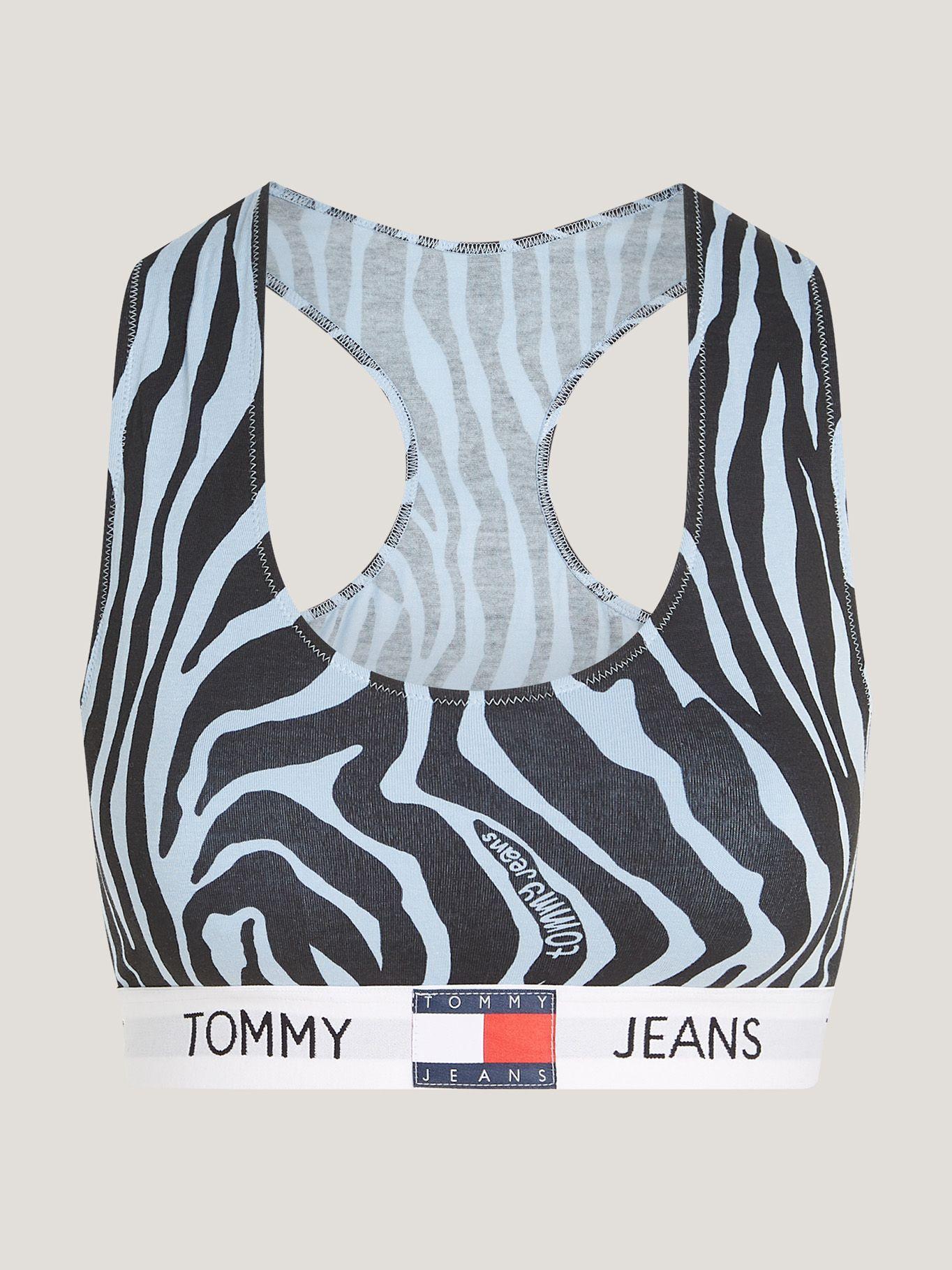 Bralette Heritage Estampado Negro Tommy Hilfiger-4