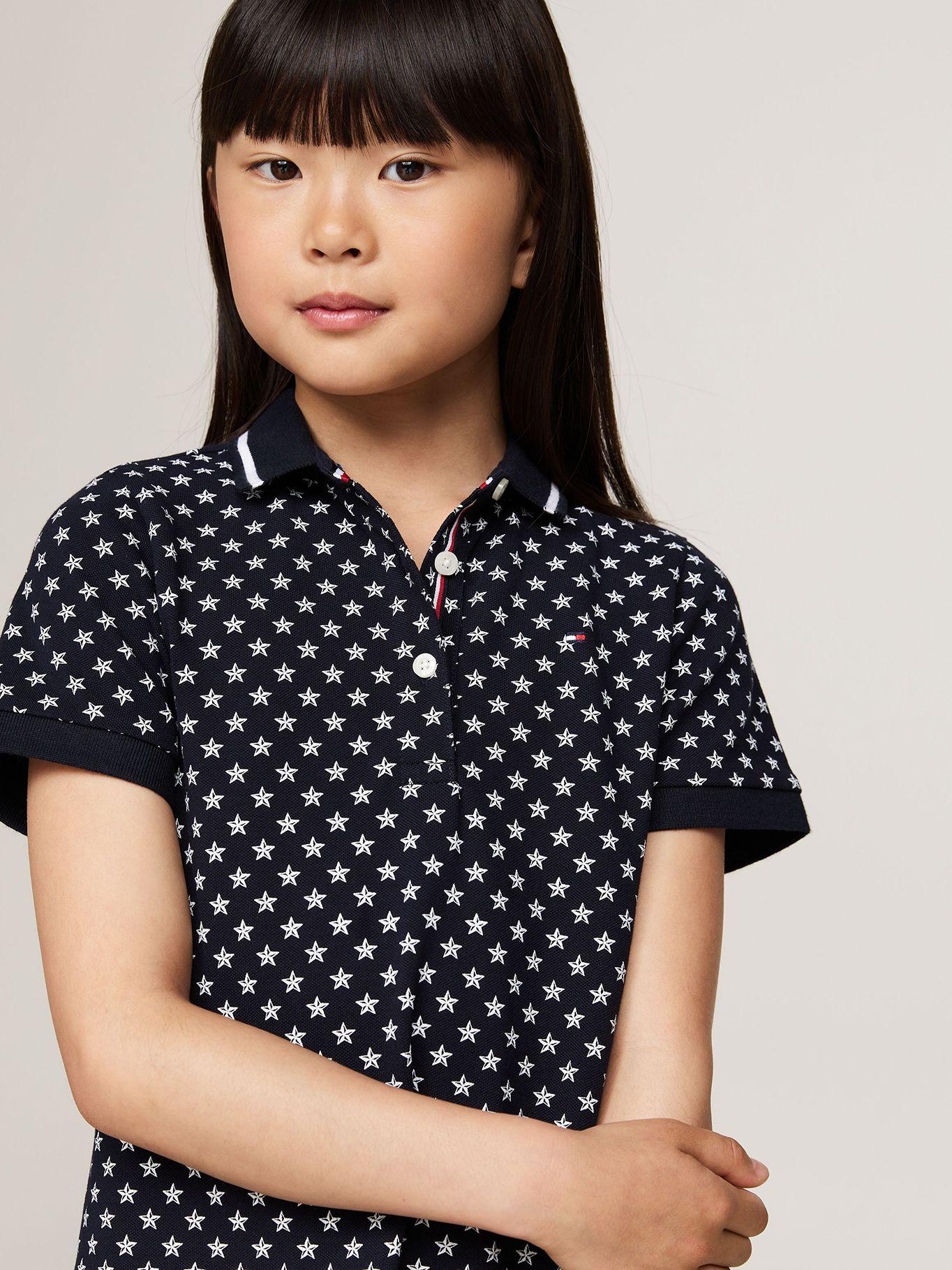 Vestido Con Estampados De Estrellas Azul Tommy Hilfiger-2