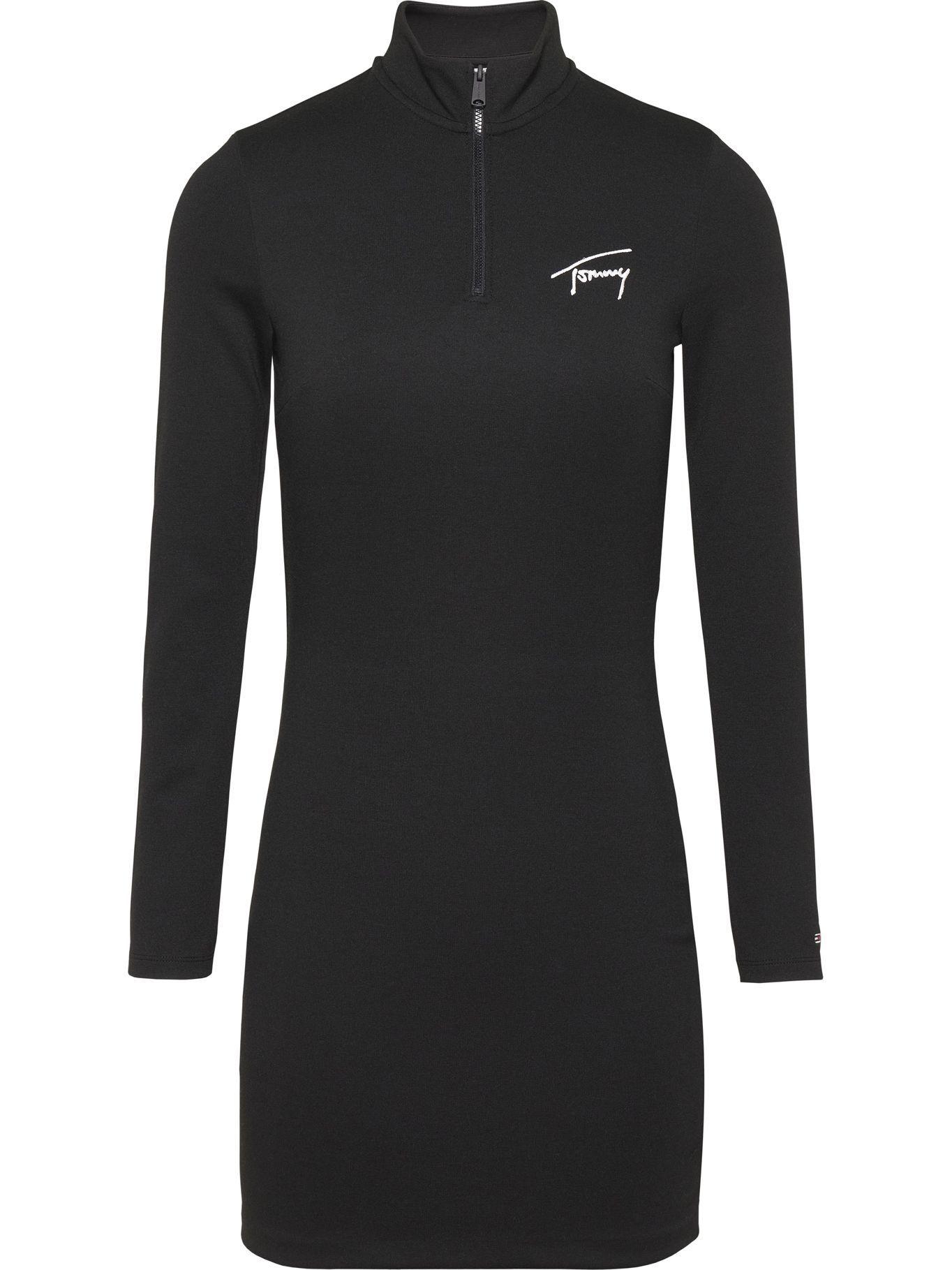 Vestido Signature Logo Negro Tommy Jeans-5