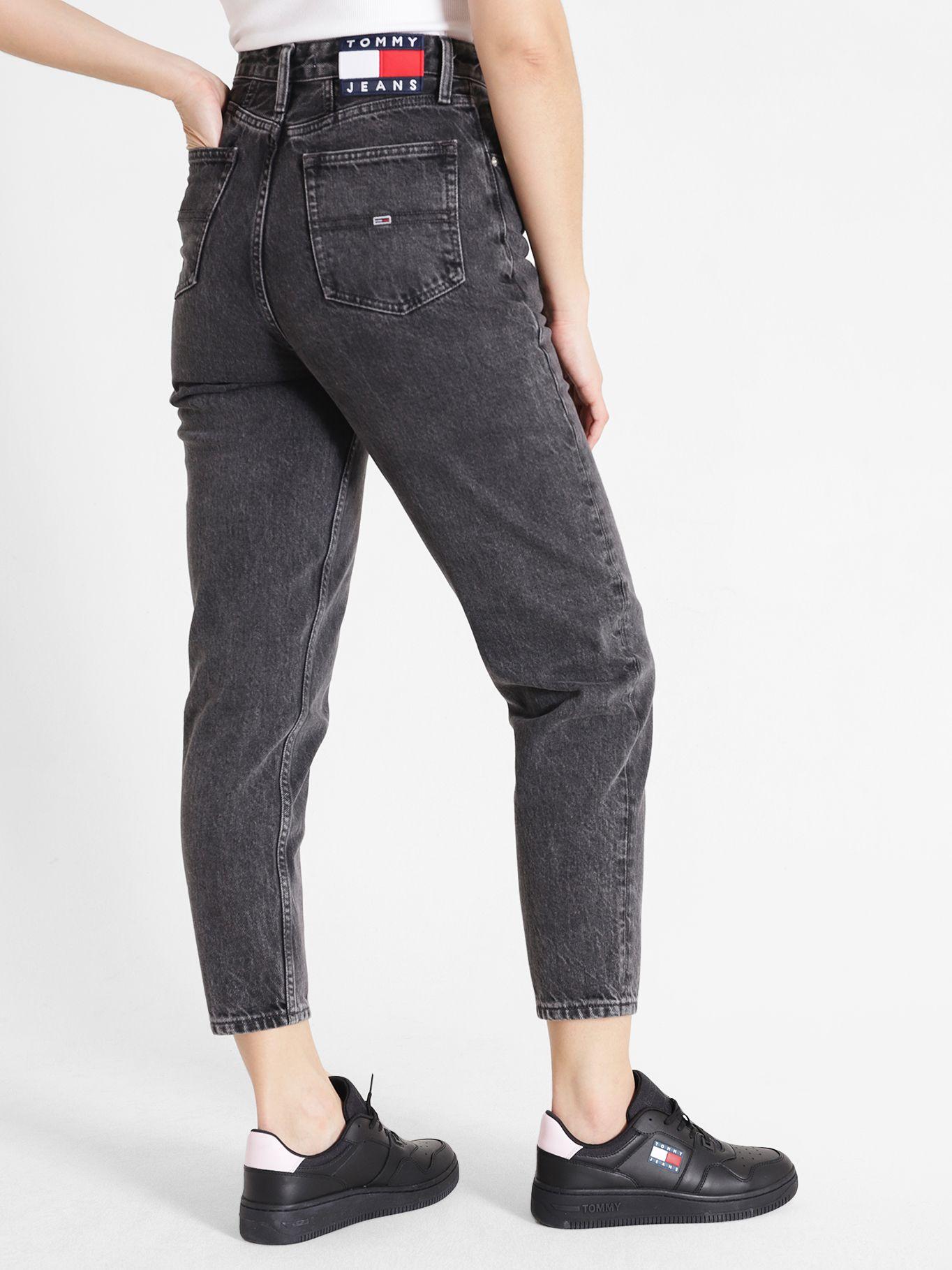 Jeans Mom Rinse Negro Tommy Jeans F2-2