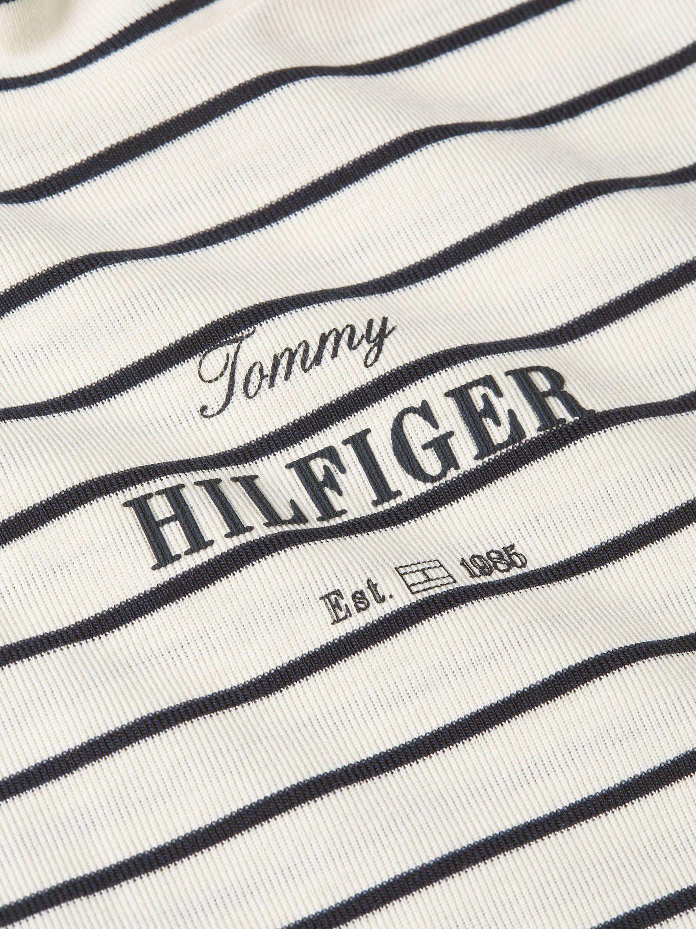 Polera Monotype Stripe/Logo Multicolor Tommy Hilfiger-4