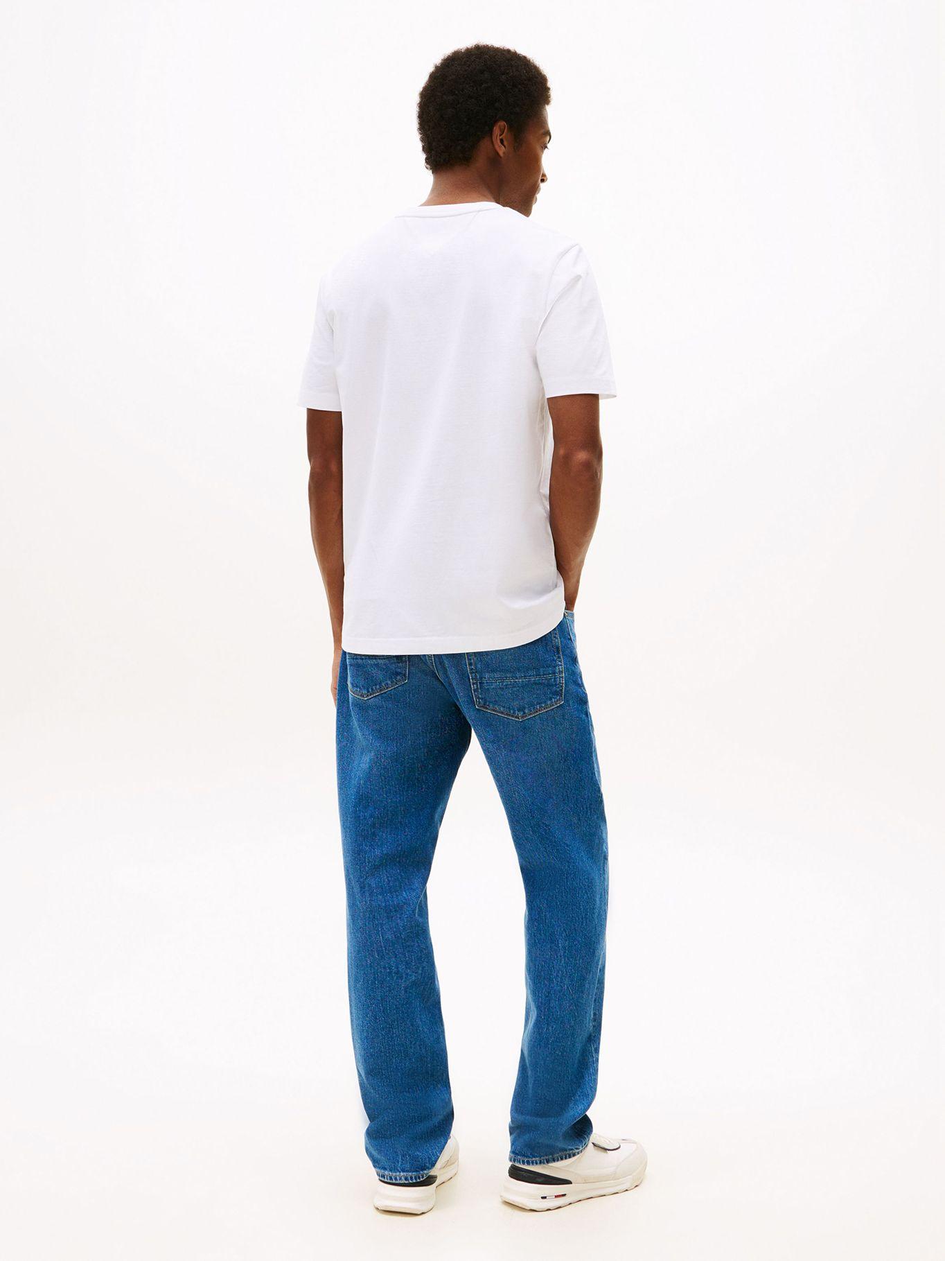 Polera Flock  Logo Estampado Blanco YBR Tommy Hilfiger-2