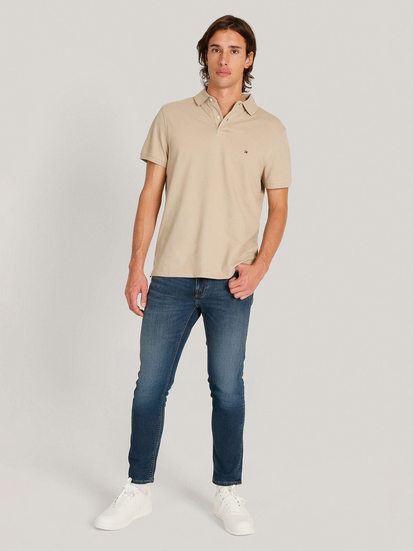 Polo Im 1985 Regular Fit RBT Beige Tommy Hilfiger-1